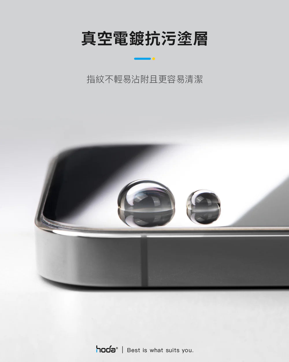 Hoda品牌 - 高清防指紋保護貼|iPhone16 Pro Max