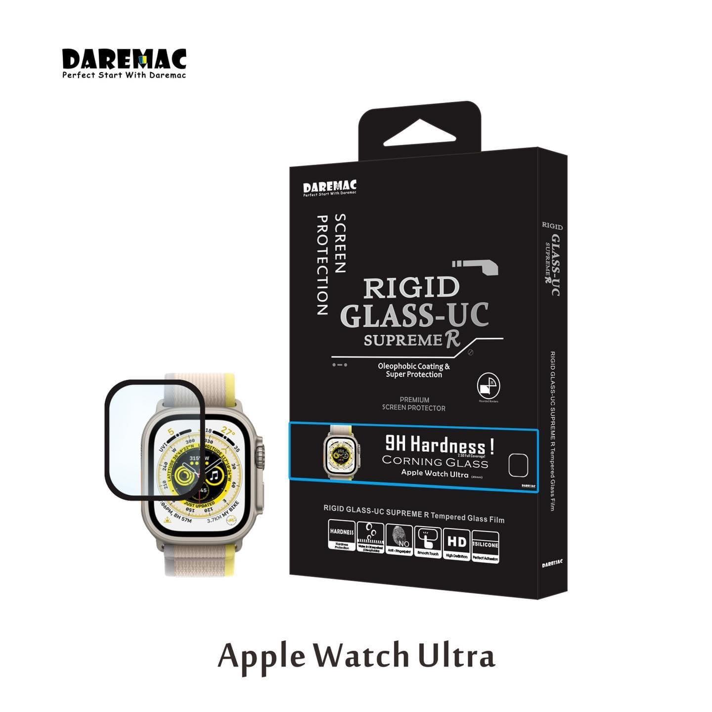 Daremac品牌 - 高清康寧玻璃貼|Apple Watch Ultra 49mm