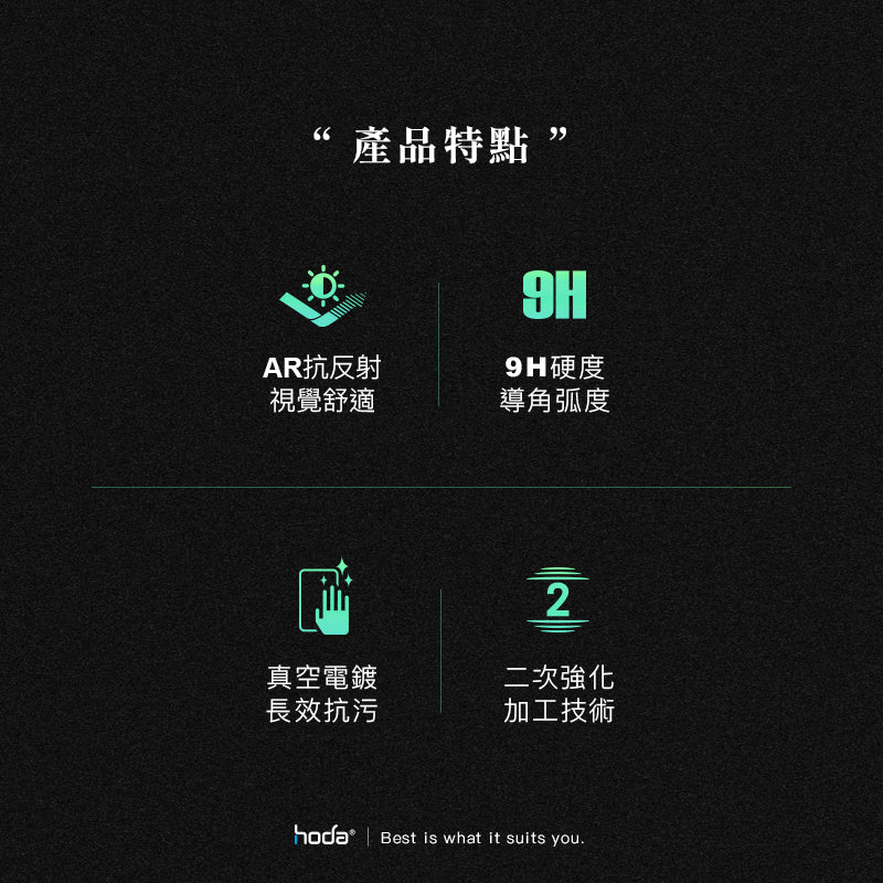 Hoda品牌 - AR抗反射玻璃保護貼|iPad Pro 11"(2018/2020/2021/2022)