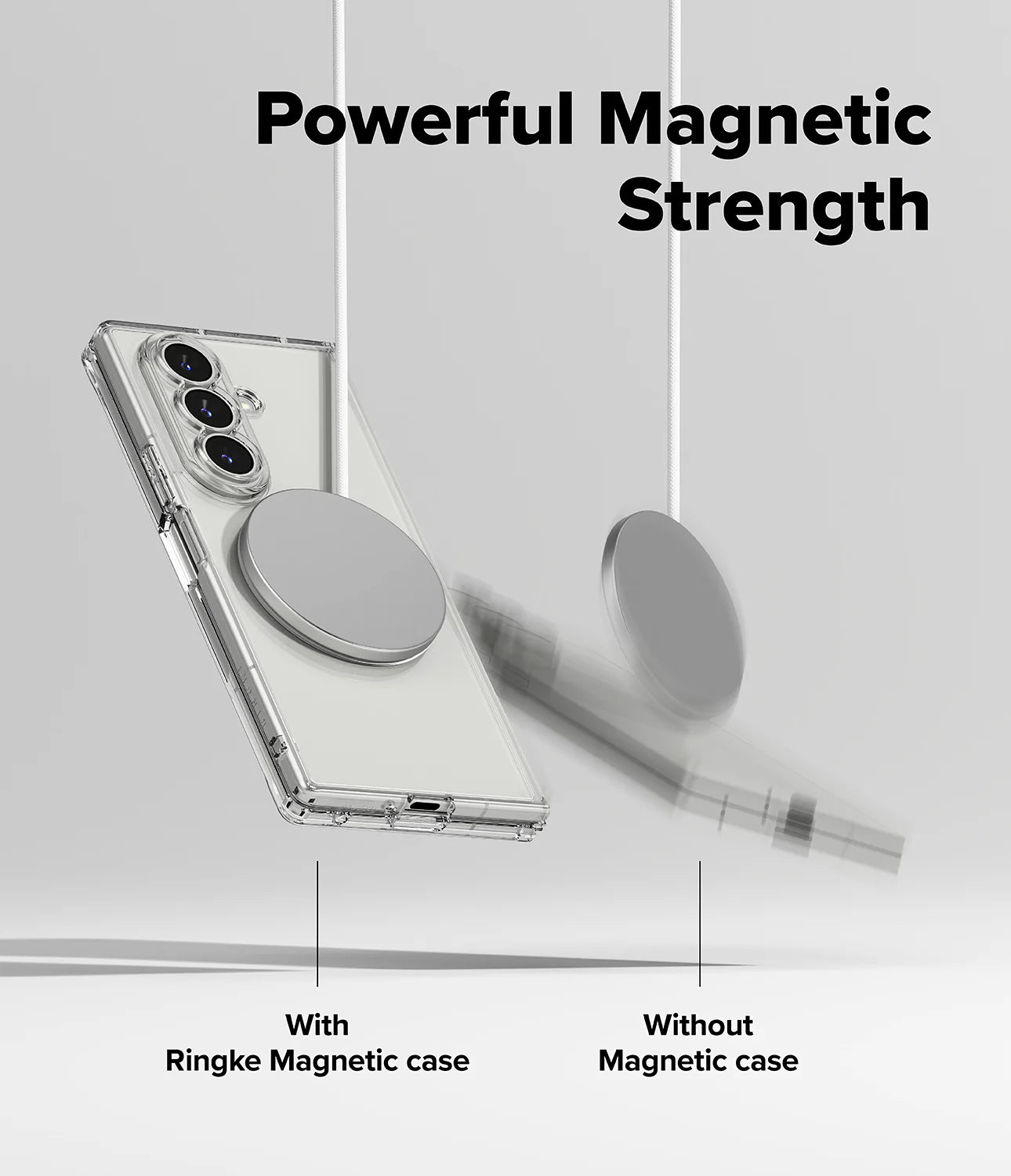 Ringke品牌 - 透明磁吸軍規防摔殻Fusion Magnetic|Z Fold7