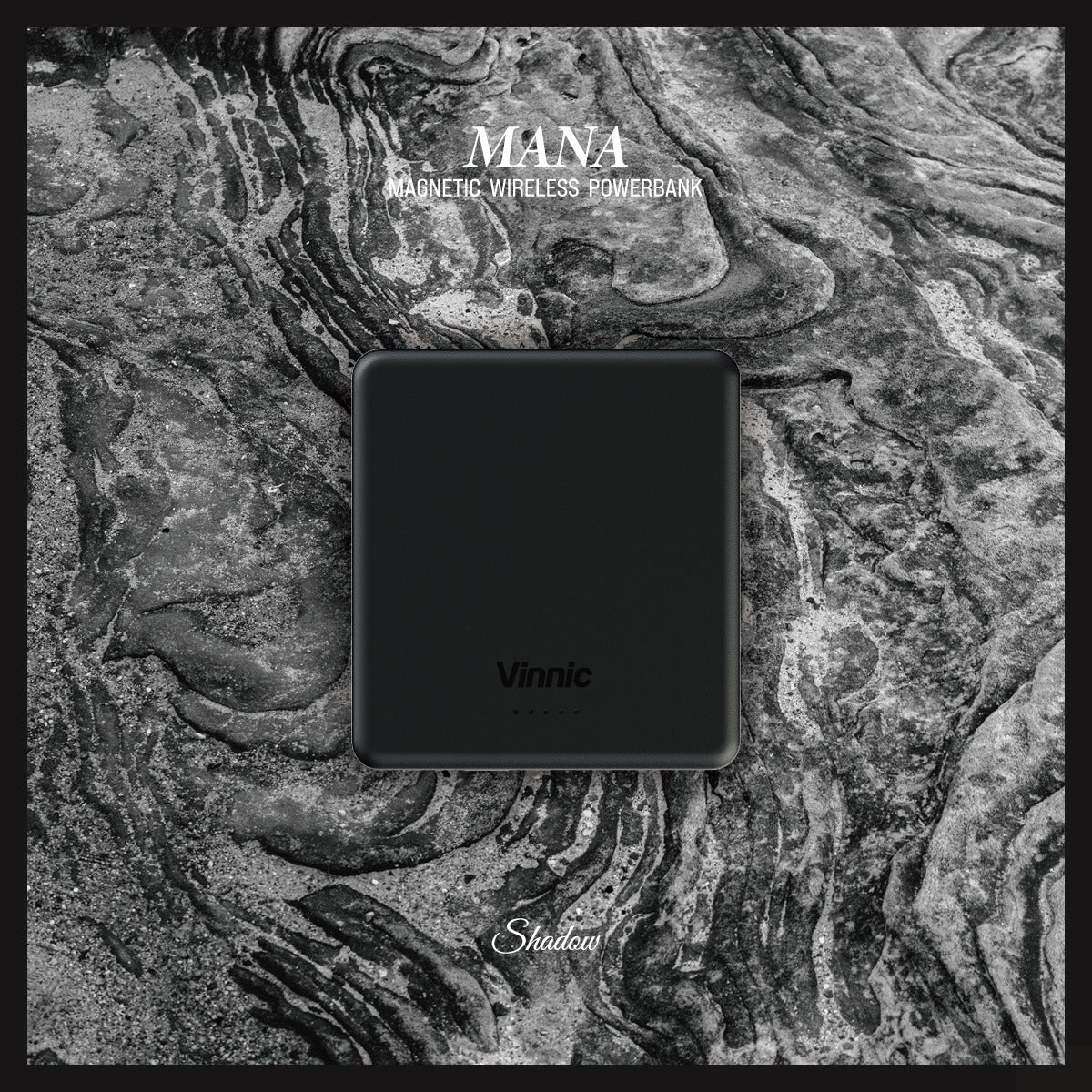 Vinnic品牌 - Magsafe 8,000mAh 15W 磁吸式(黑色)