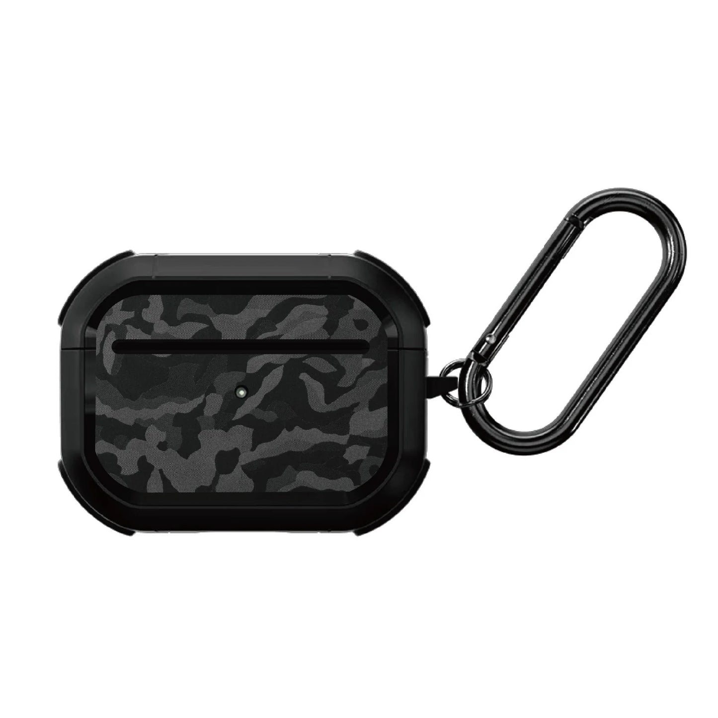 Airfilm品牌 - 鍛黑迷彩 軍規防摔耳機保護殻|Airpods 4