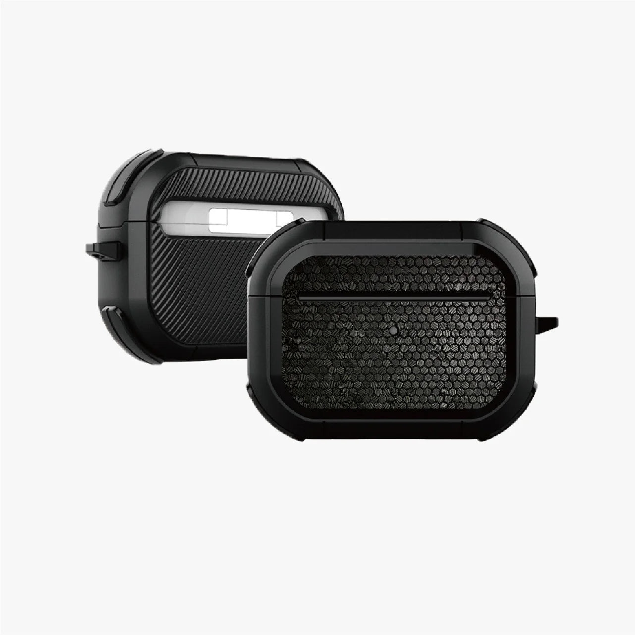 Airfilm品牌 -黑隕石 軍規防摔耳機保護殻|Airpods 4
