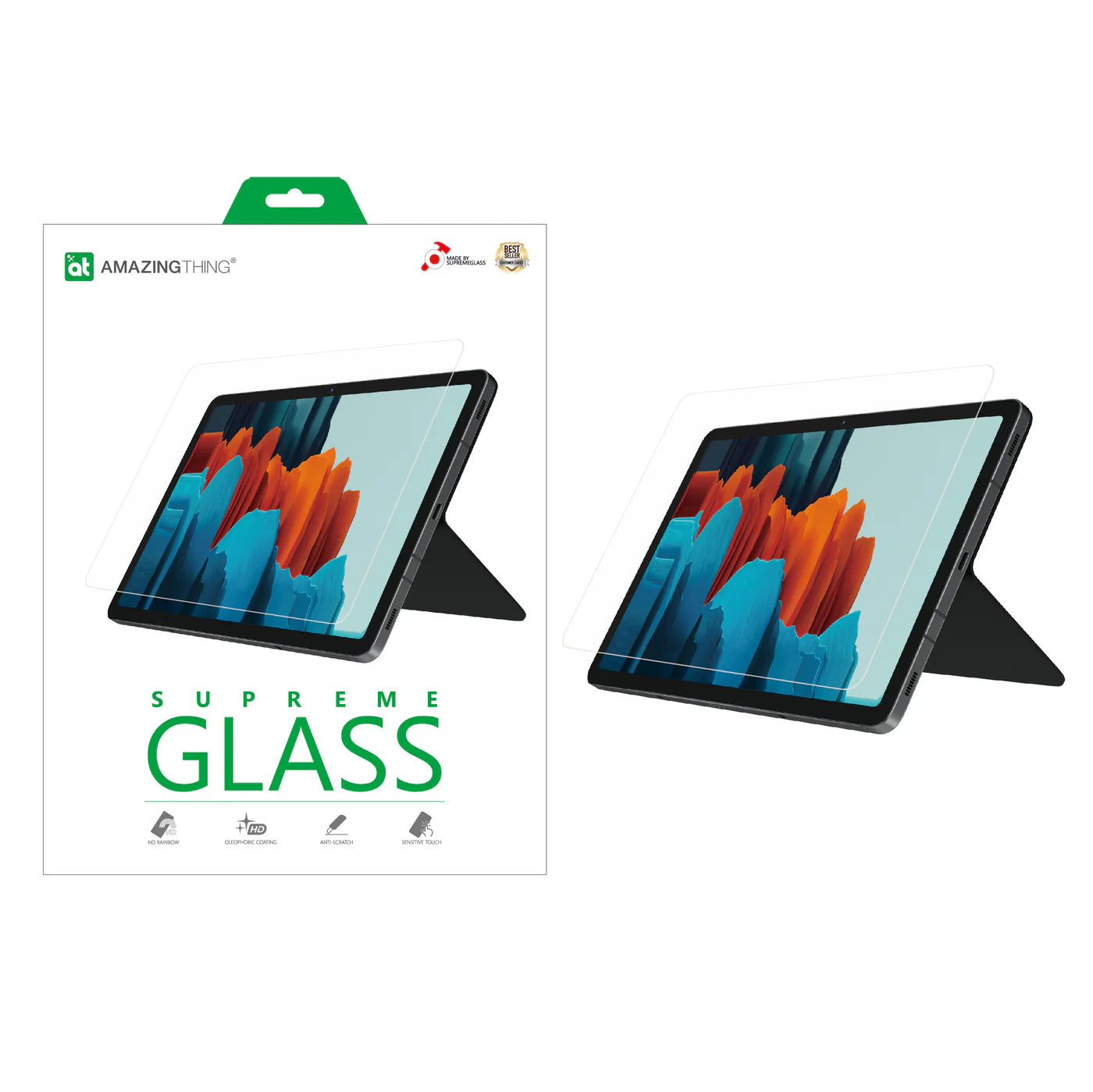 Amazingthing品牌 - 高清防指紋玻璃貼|Galaxy Tab S10/S9/S8系列