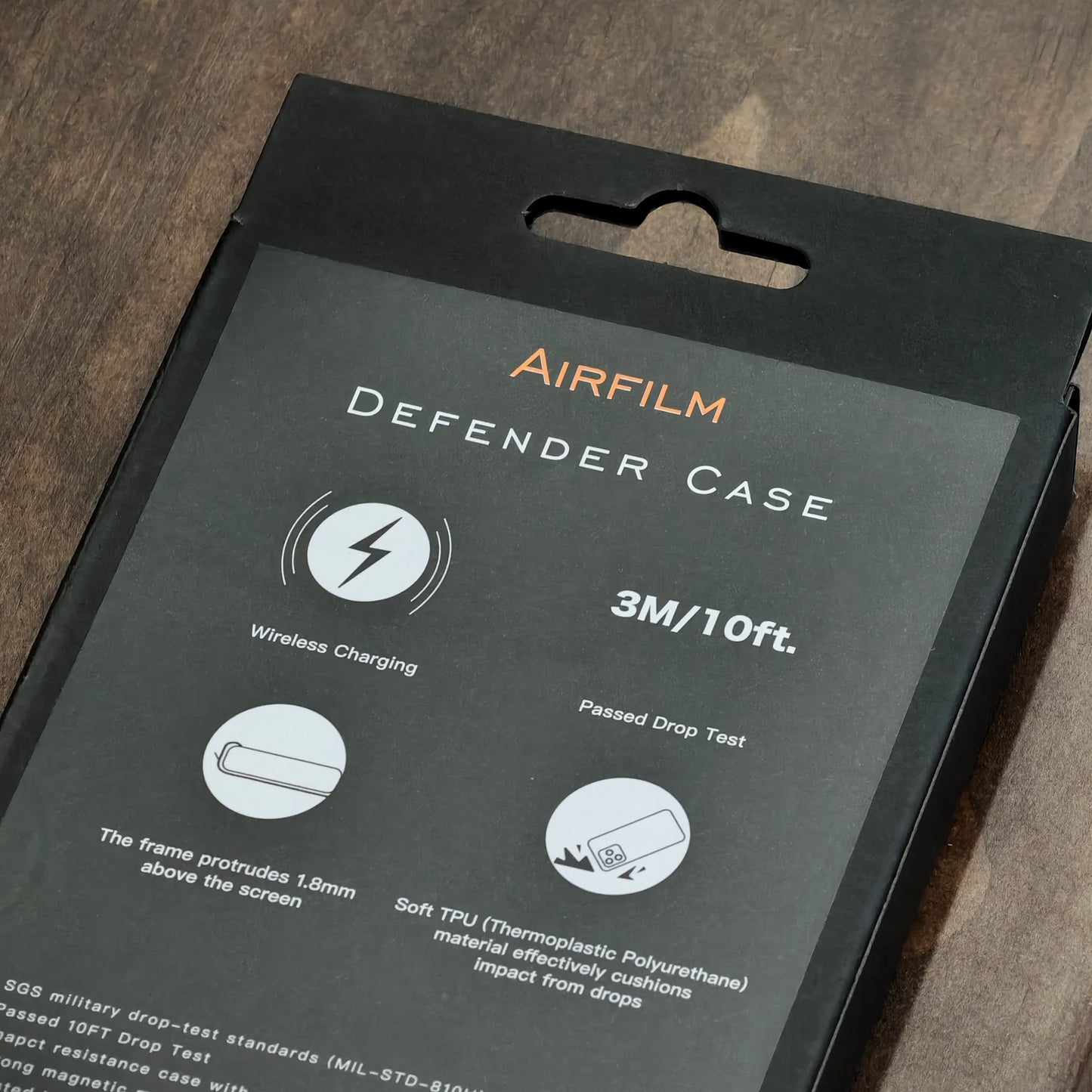 Airfilm品牌 - 古銅金拉絲磁吸手機殻