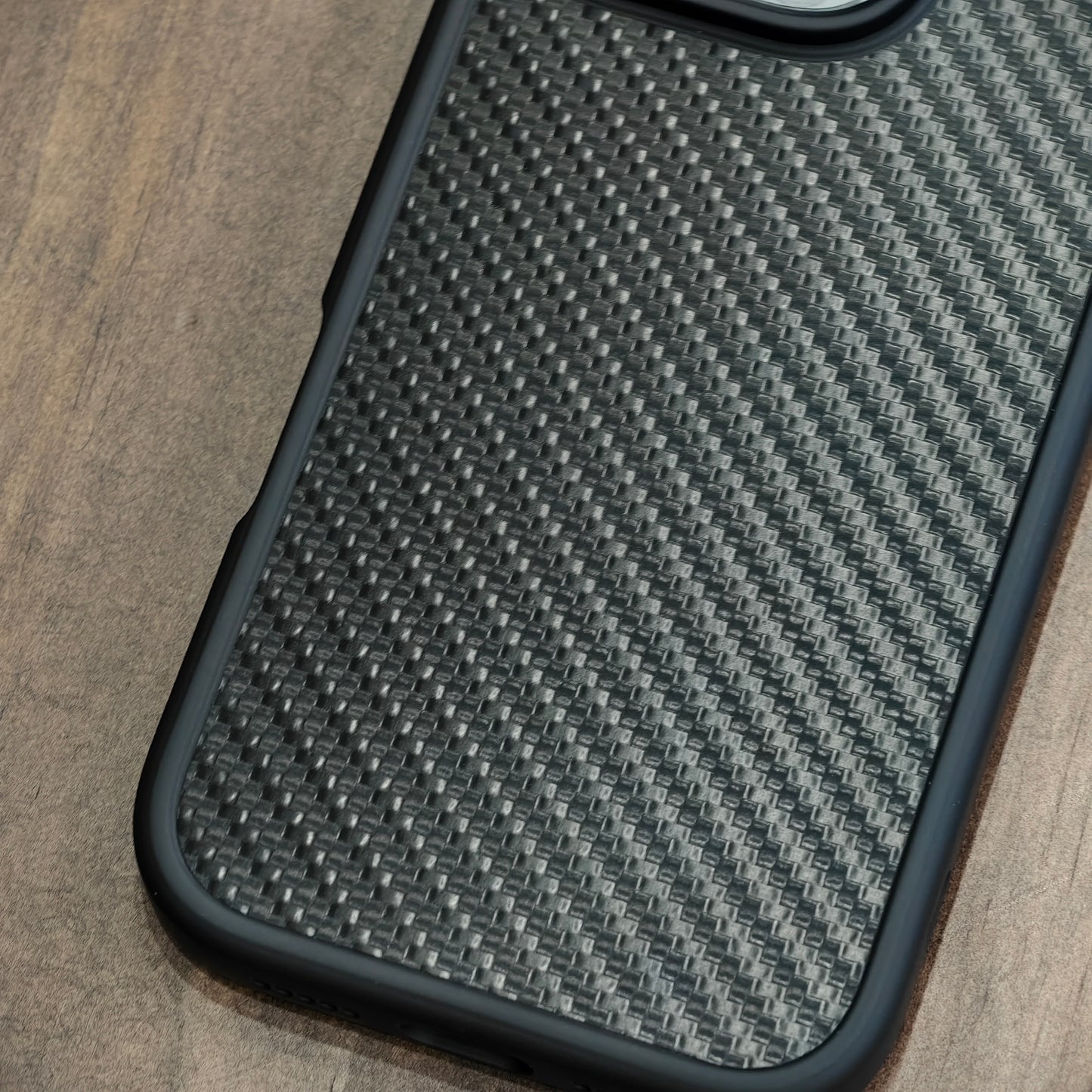 Airfilm品牌 - Carbon Fiber鍛黑碳纖 磁吸手機殻