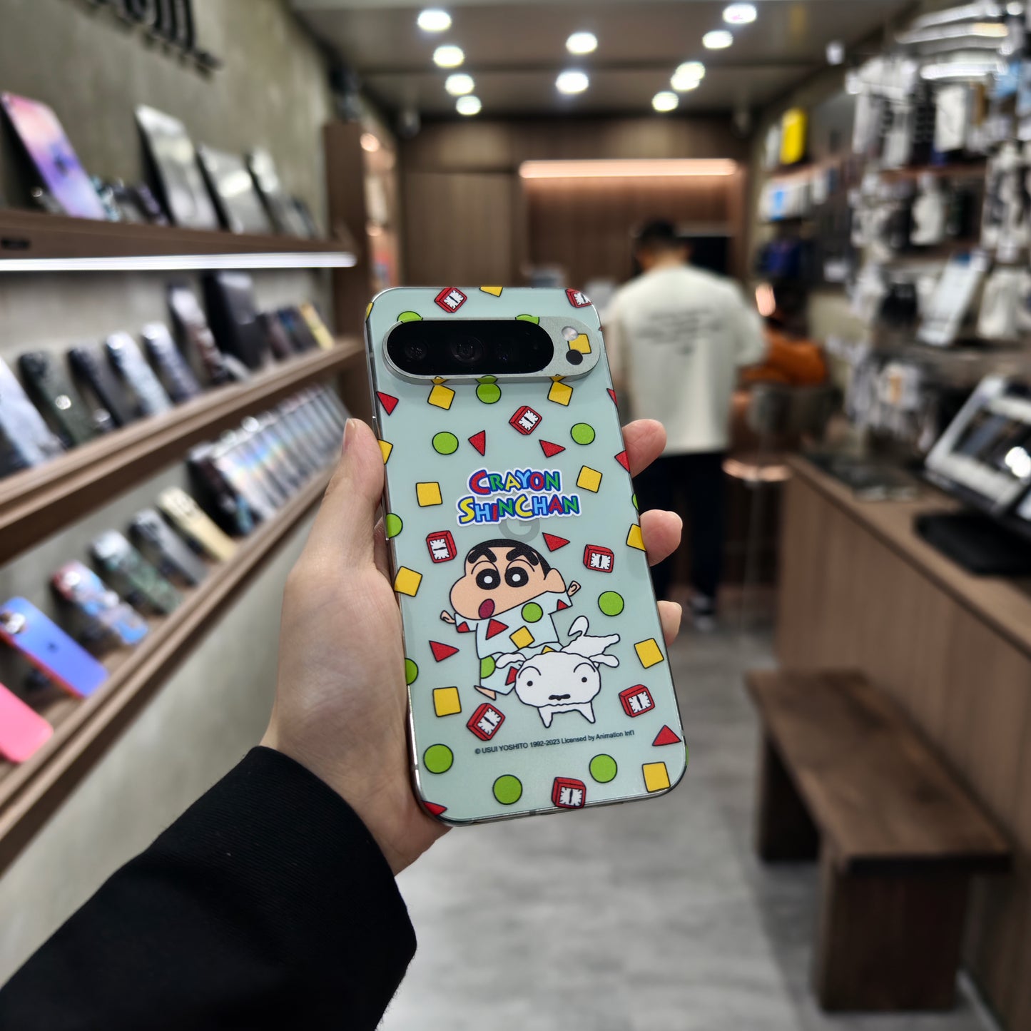 睡衣派對 の 蠟筆小新小白