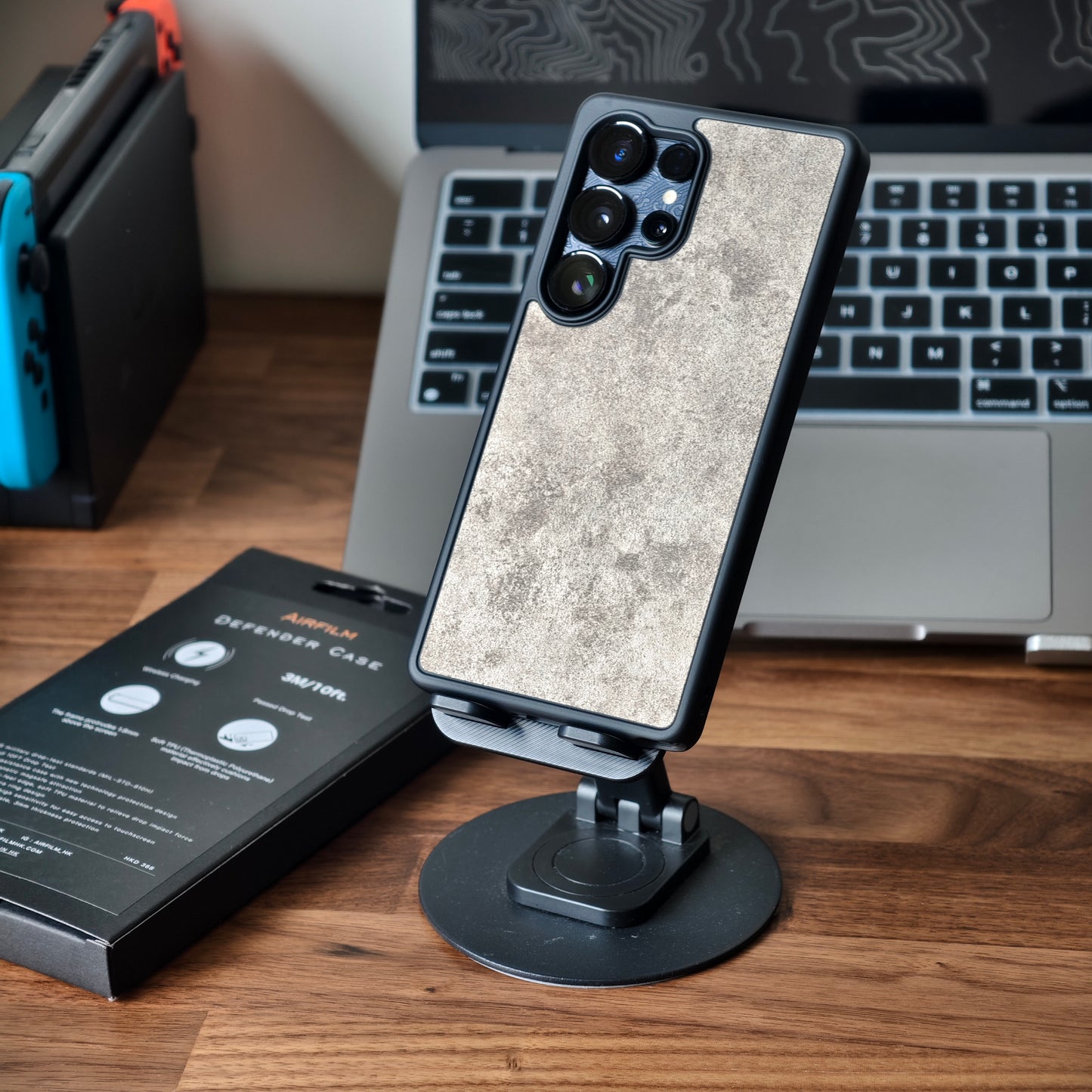 Airfilm品牌 - Defender Magsafe Case Rusty Metal 金屬鐵鏽