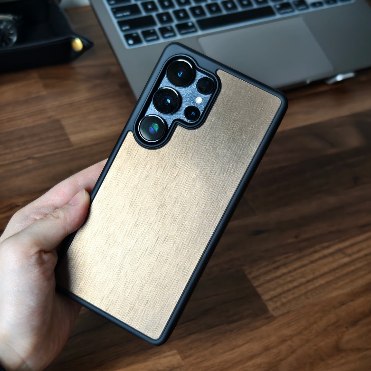Airfilm品牌 - Defender Magsafe Case Bronze Lurex 古銅金拉絲