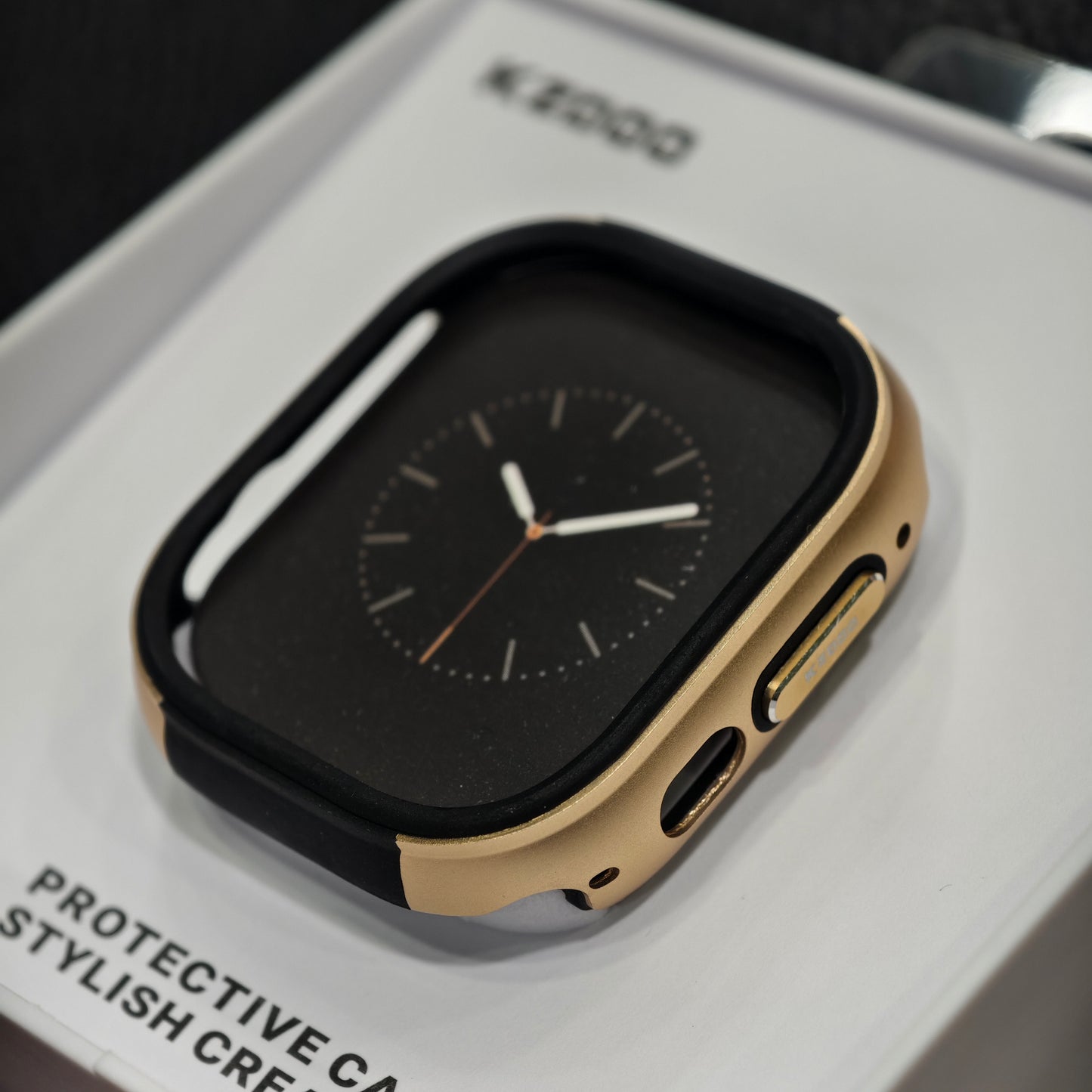 Kzdoo品牌 - 金屬邊框防護殻|Apple Watch 49mm