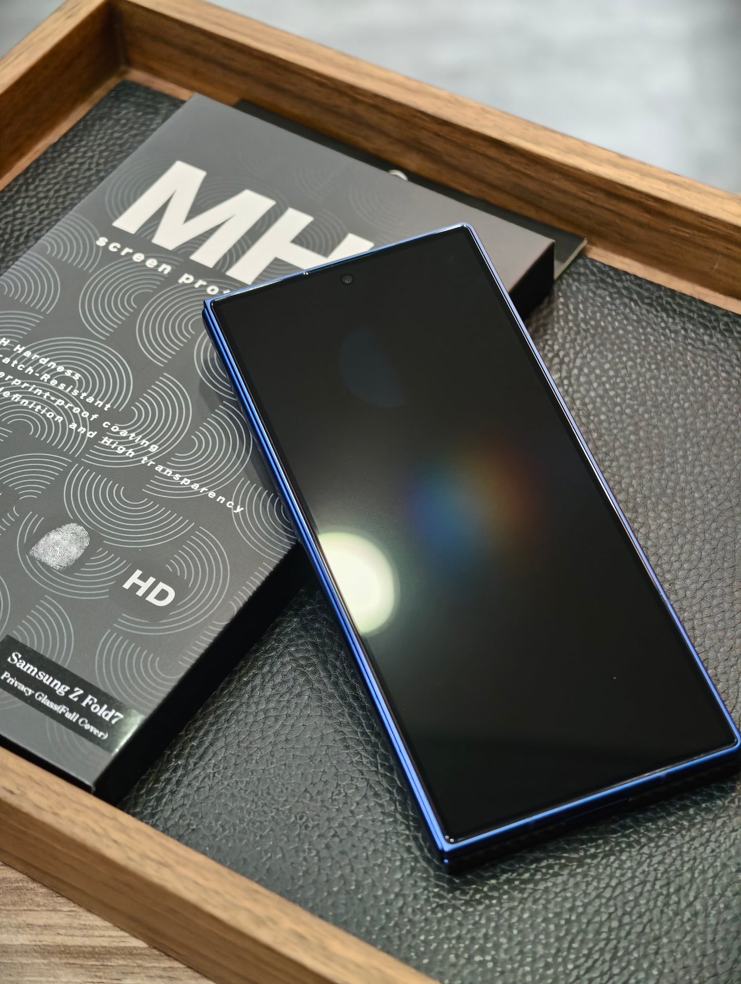 MH品牌 - 全屏防偷窺玻璃保護貼《(不使用手機殻)|Z Fold7