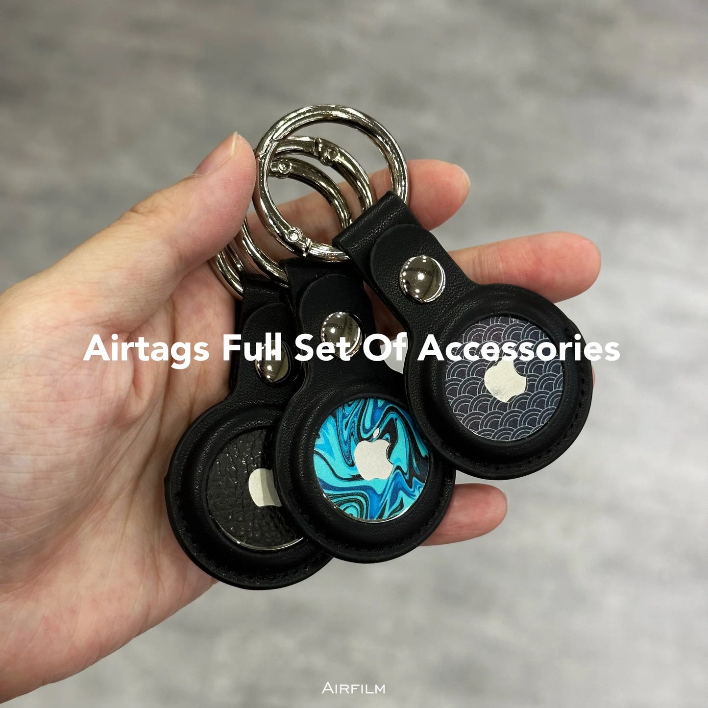 Airfilm品牌 - 藍色熔岩火焰貼膜