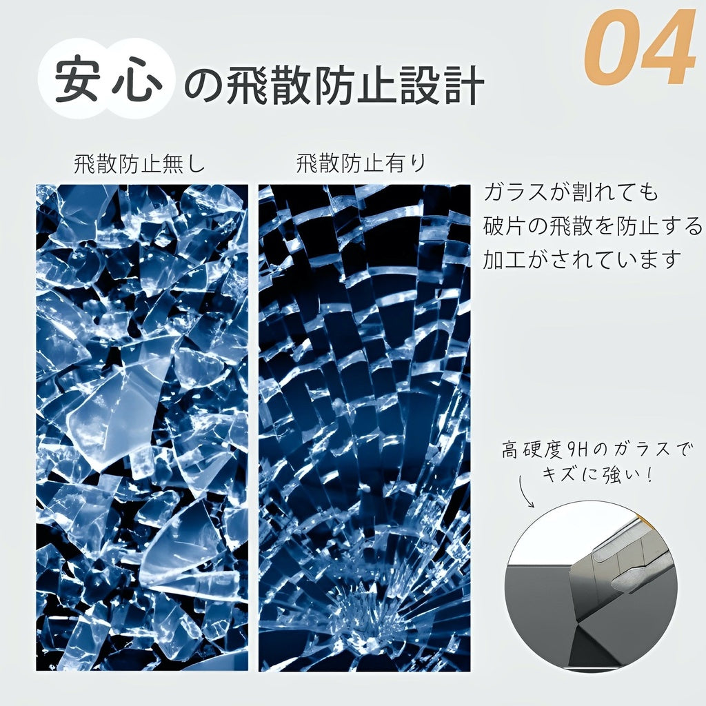 PGA品牌 - 透明玻璃翻蓋皮套(卡其色)|iPhone15 Pro