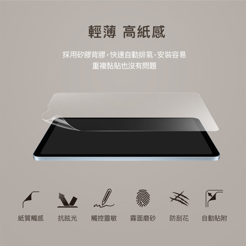 Hoda品牌 - 類紙膜|iPad 10.9"(Gen10)