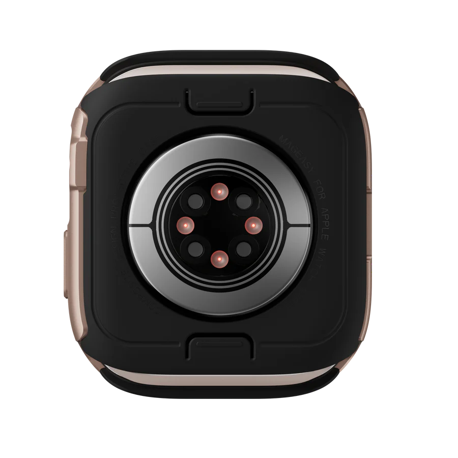 Mageasy品牌 - Odyssey 航太鋁合金保護殼(金色)|Apple Watch Series 11/10 -46mm