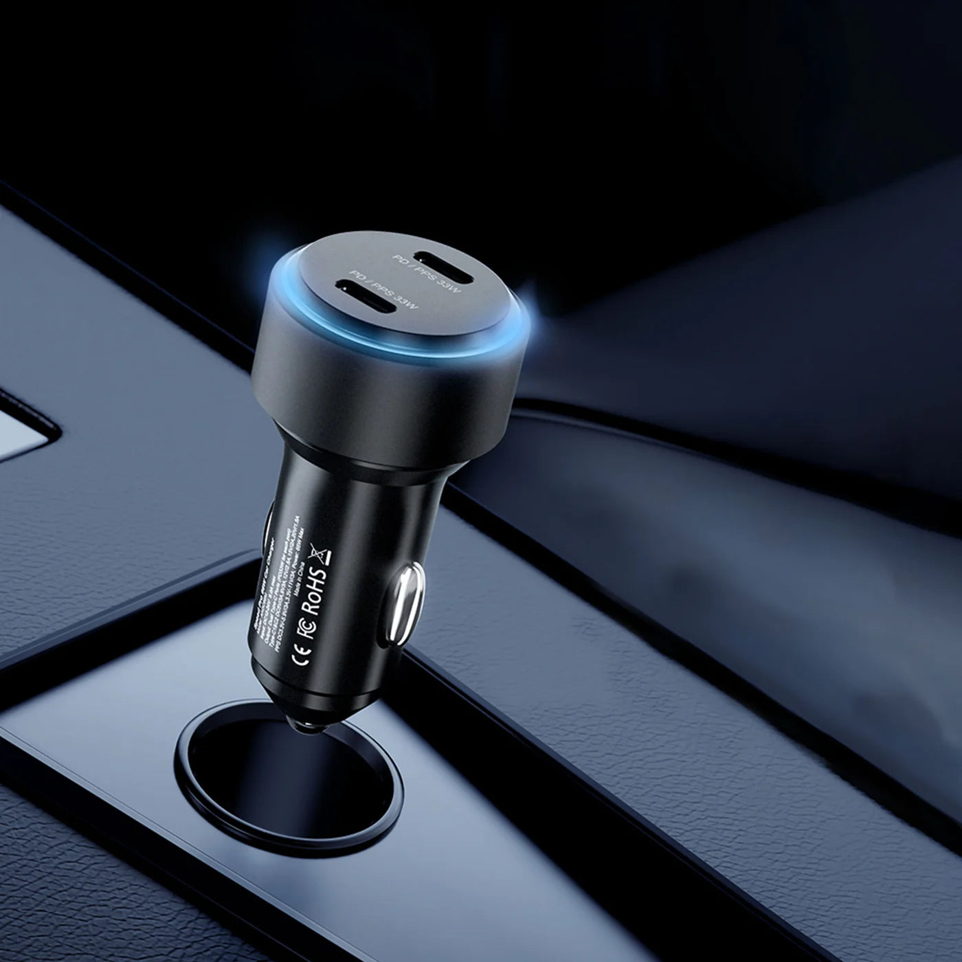 Amazingthing品牌 - PD66W 2輸出車用充電器