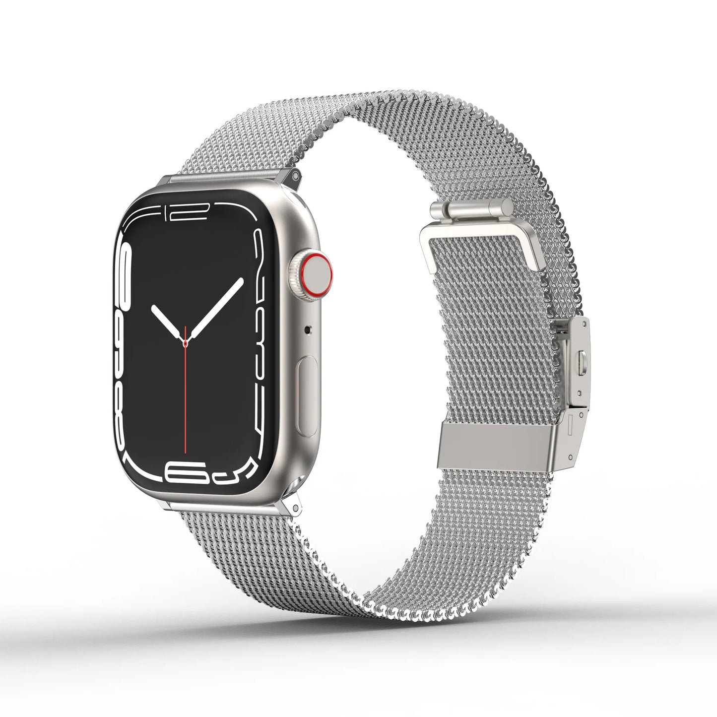 Amazingthing 品牌 -Titan金屬錶帶(銀色)|Apple Watch 38 / 40 / 41 / 42 mm