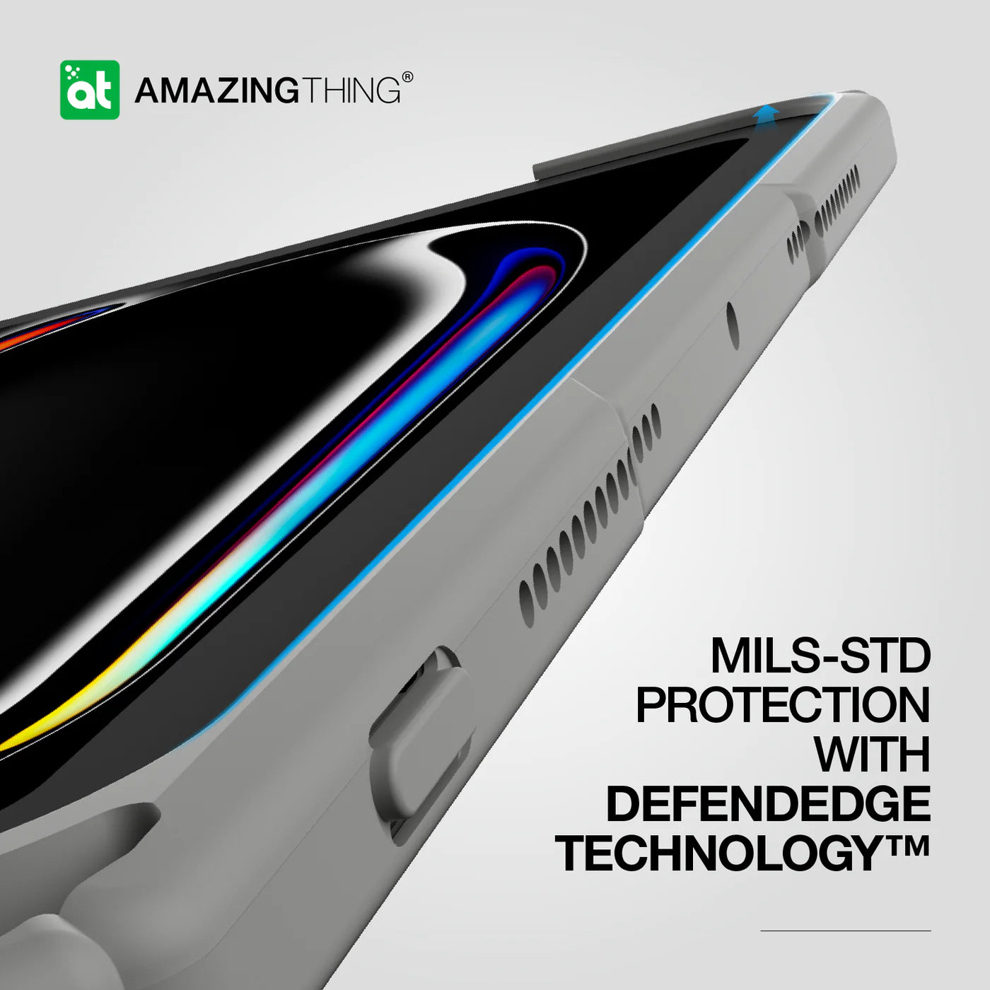 Amazingthing品牌 - Titan Case(黑色)|iPad Pro(2024)