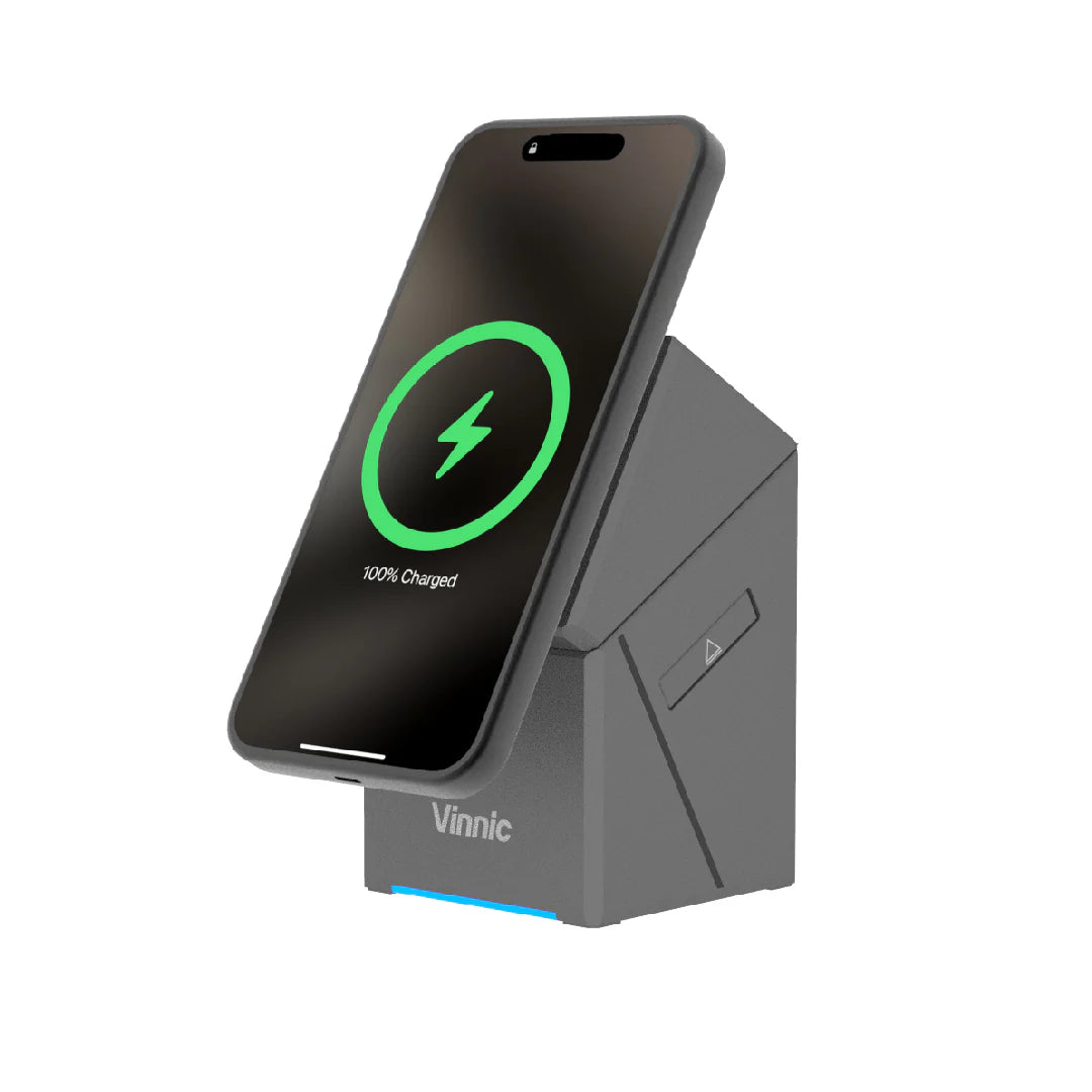 Vinnic品牌 - 三合一 Qi2 無線磁吸充電座