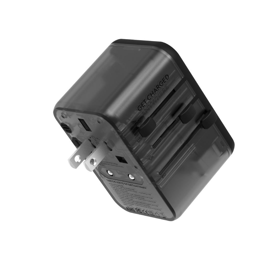 Vinnic品牌 - TABOCHE 65W PD QC GaN 旅行充電器