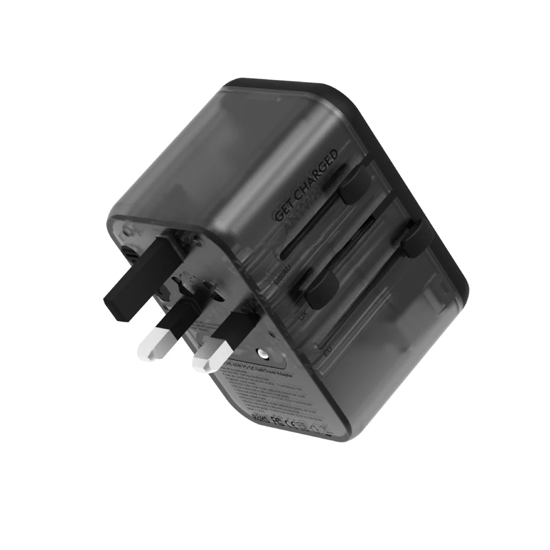 Vinnic品牌 - TABOCHE 65W PD QC GaN 旅行充電器