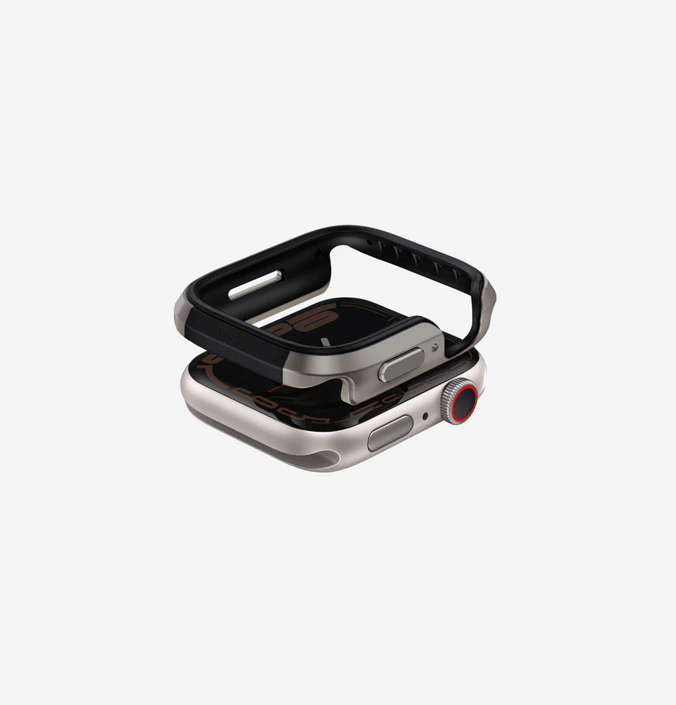UNIQ品牌 - Valencia金屬邊框保護殼|Apple Watch Series10 42 /46mm