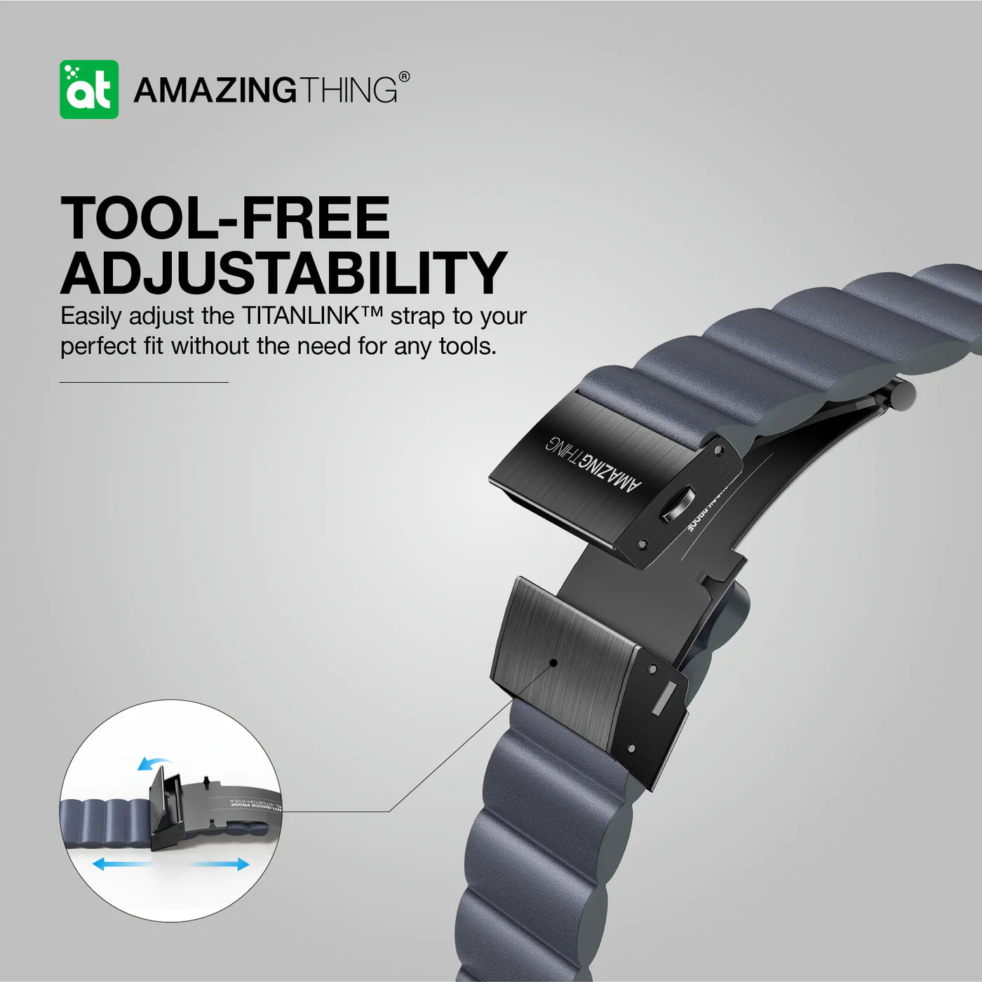Amazingthing 品牌 - Glamour Sense 皮革錶帶|Apple Watch 38/ 40 / 41 / 42 / 44 /45 / 49 mm