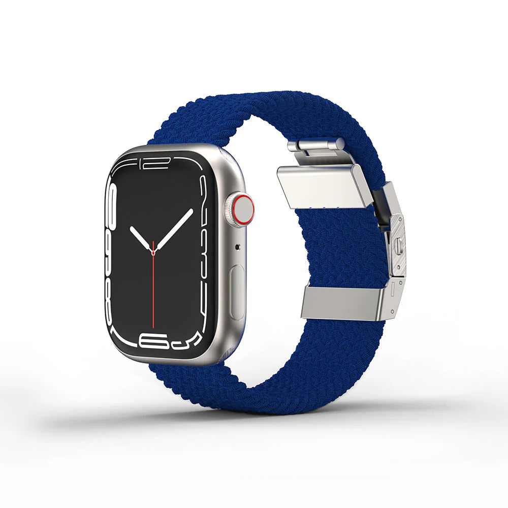Amazingthing 品牌 - Titan Weave 編織運動錶帶(藍色)|Apple Watch 40 / 41 / 42