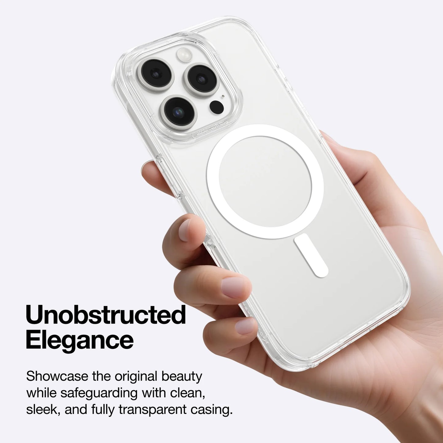 Amazingthing品牌 - 6.6FT 磁吸透明防撞殻|iPhone16 Pro系列