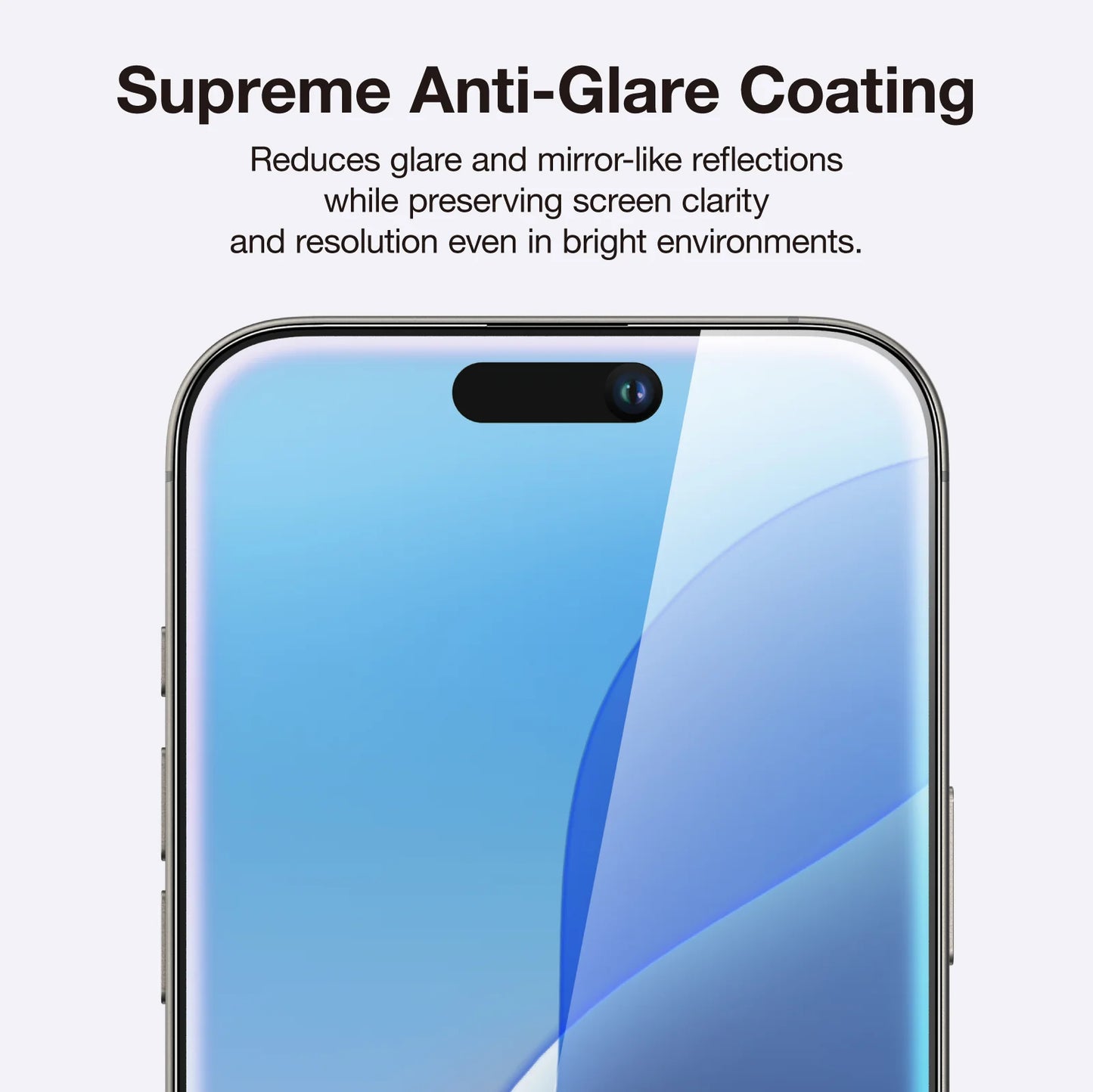 Amazingthing品牌 - 高清防指紋玻璃貼|iPhone16系列