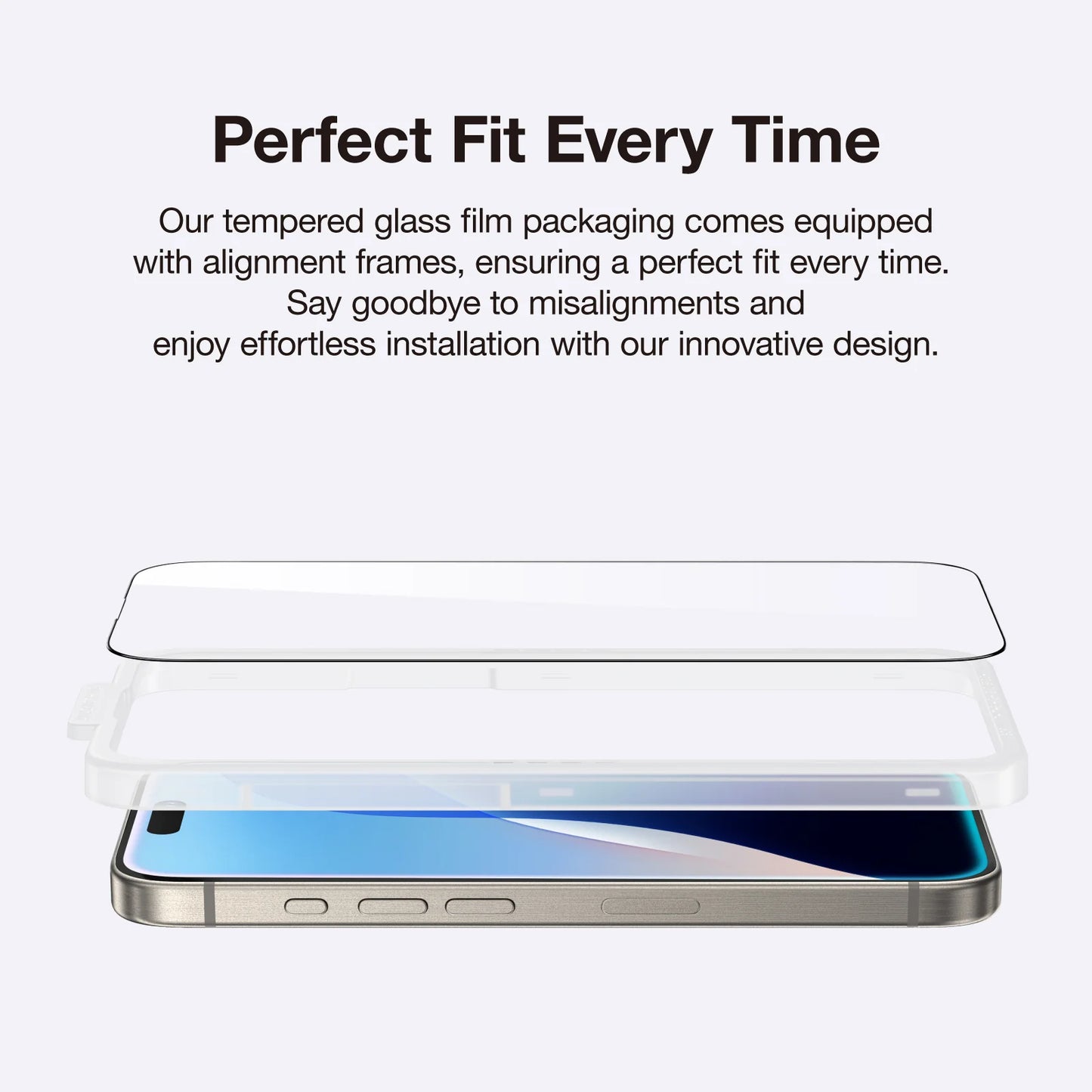 Amazingthing品牌 - 高清防指紋玻璃貼|iPhone16系列