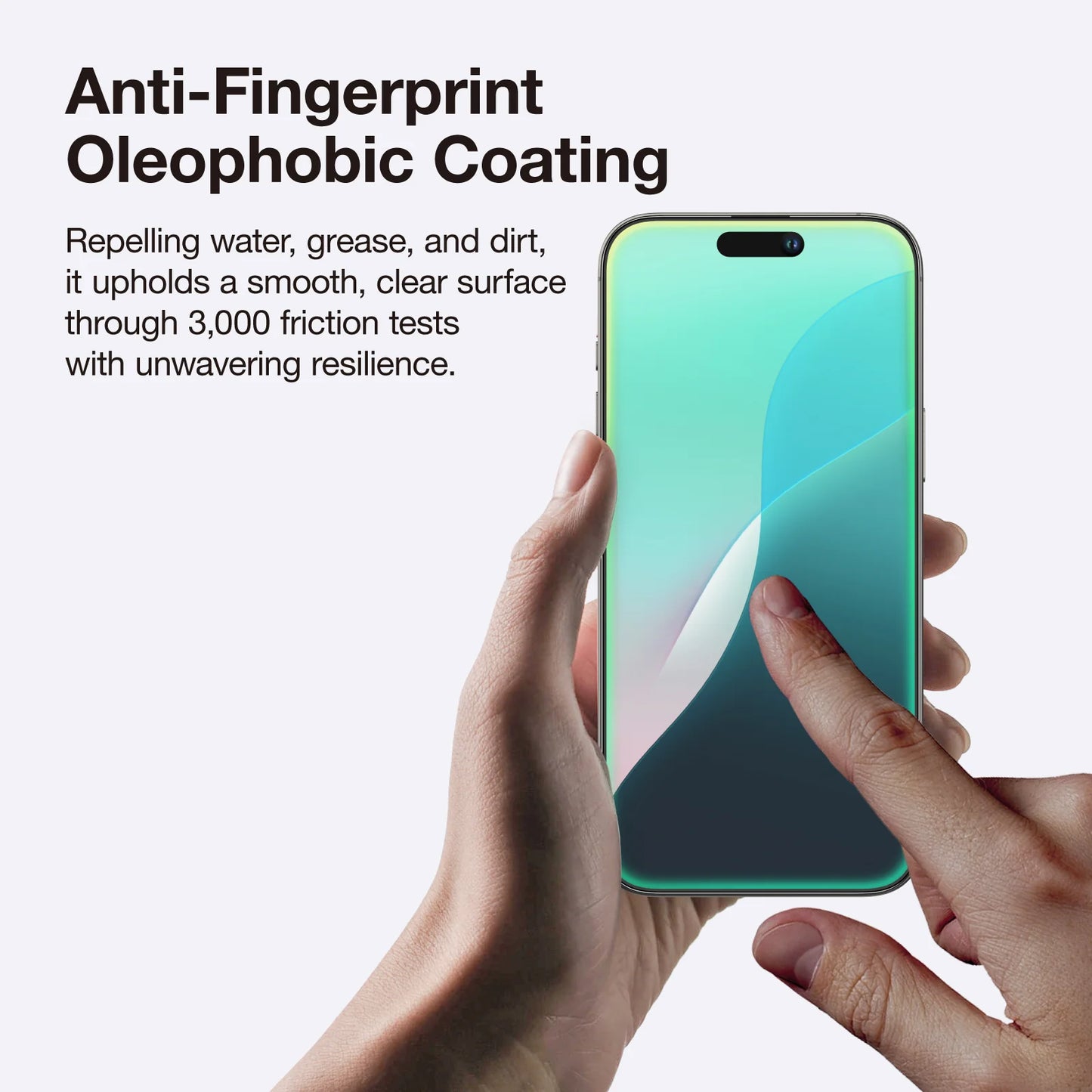 Amazingthing品牌 - 磨砂防指紋玻璃貼|iPhone17 / 16 Pro
