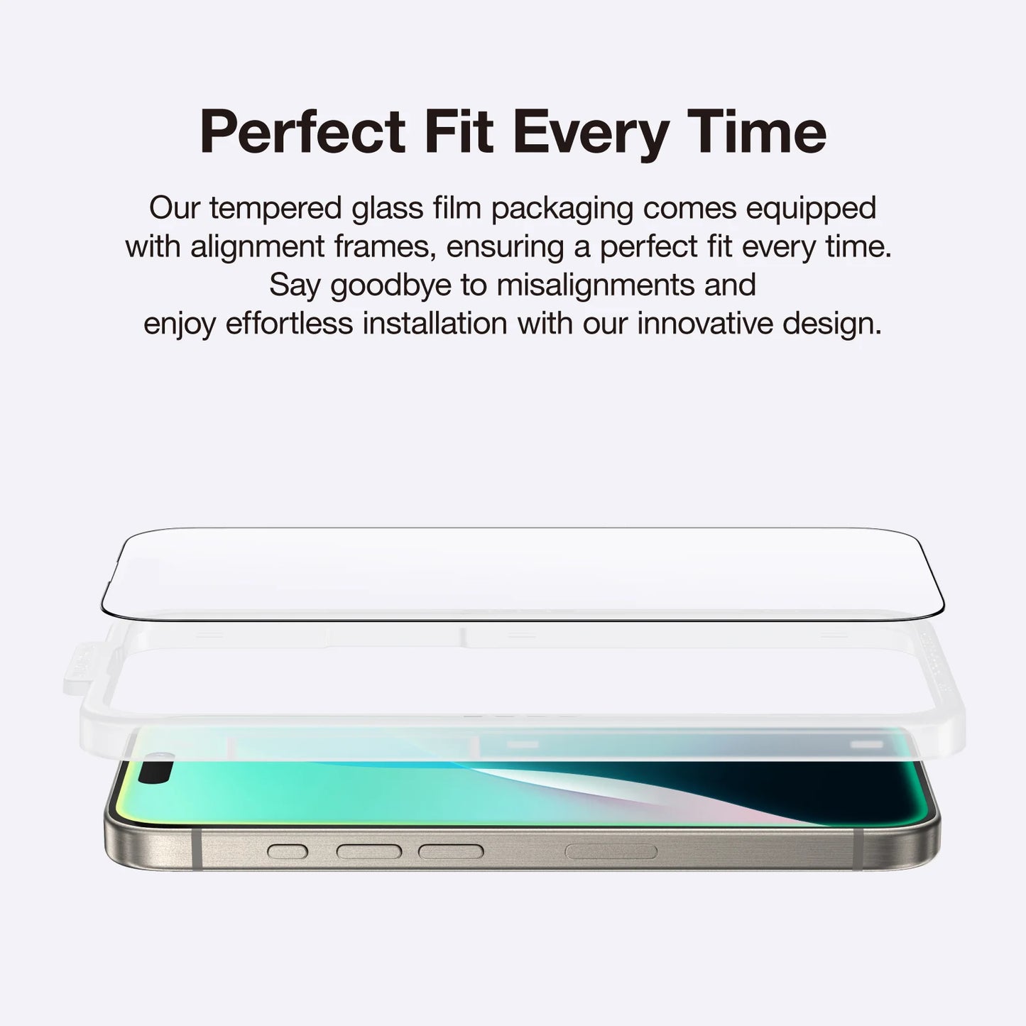 Amazingthing品牌 - 磨砂防指紋玻璃貼|iPhone17 / 16 Pro