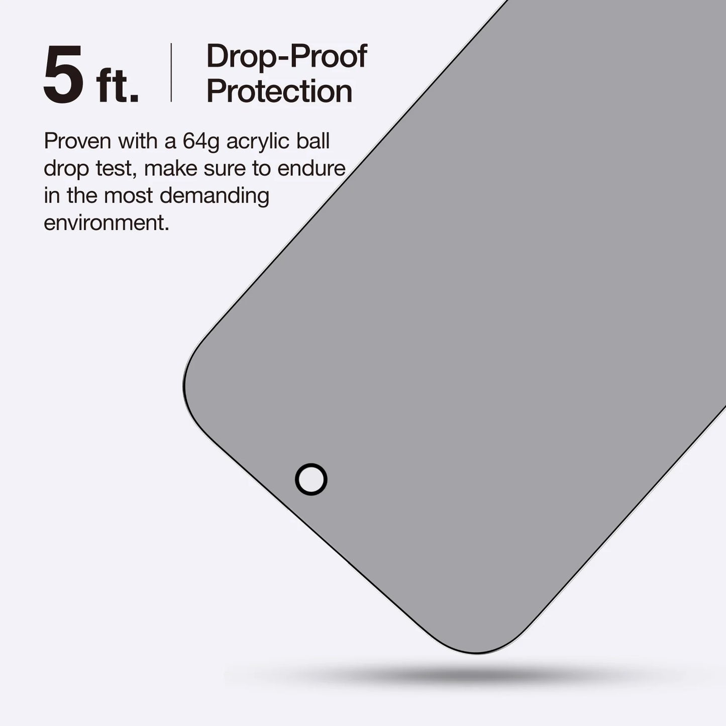 Amazingthing品牌 - 高清防偷窺玻璃貼|iPhone16 系列