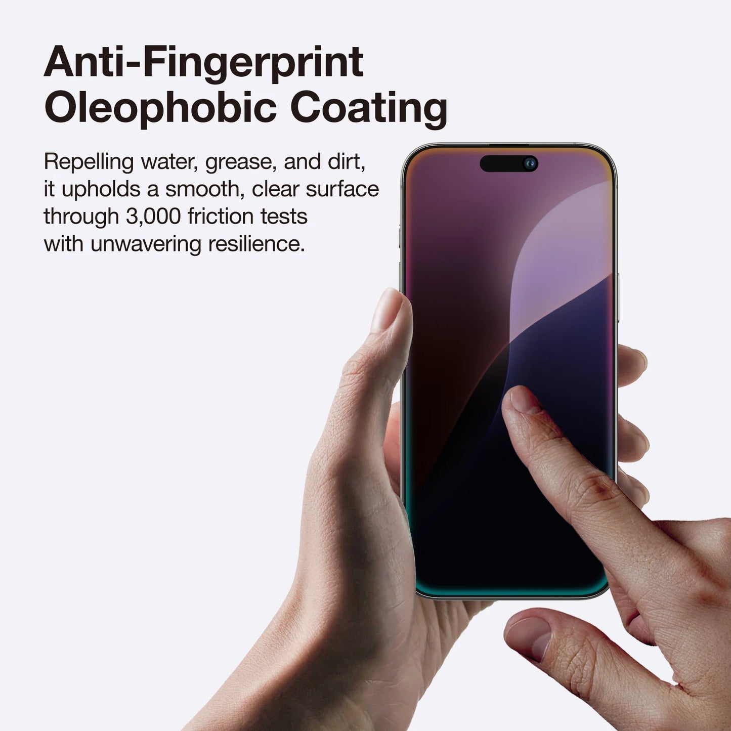 Amazingthing品牌 - 高清防偷窺玻璃貼|iPhone16 系列