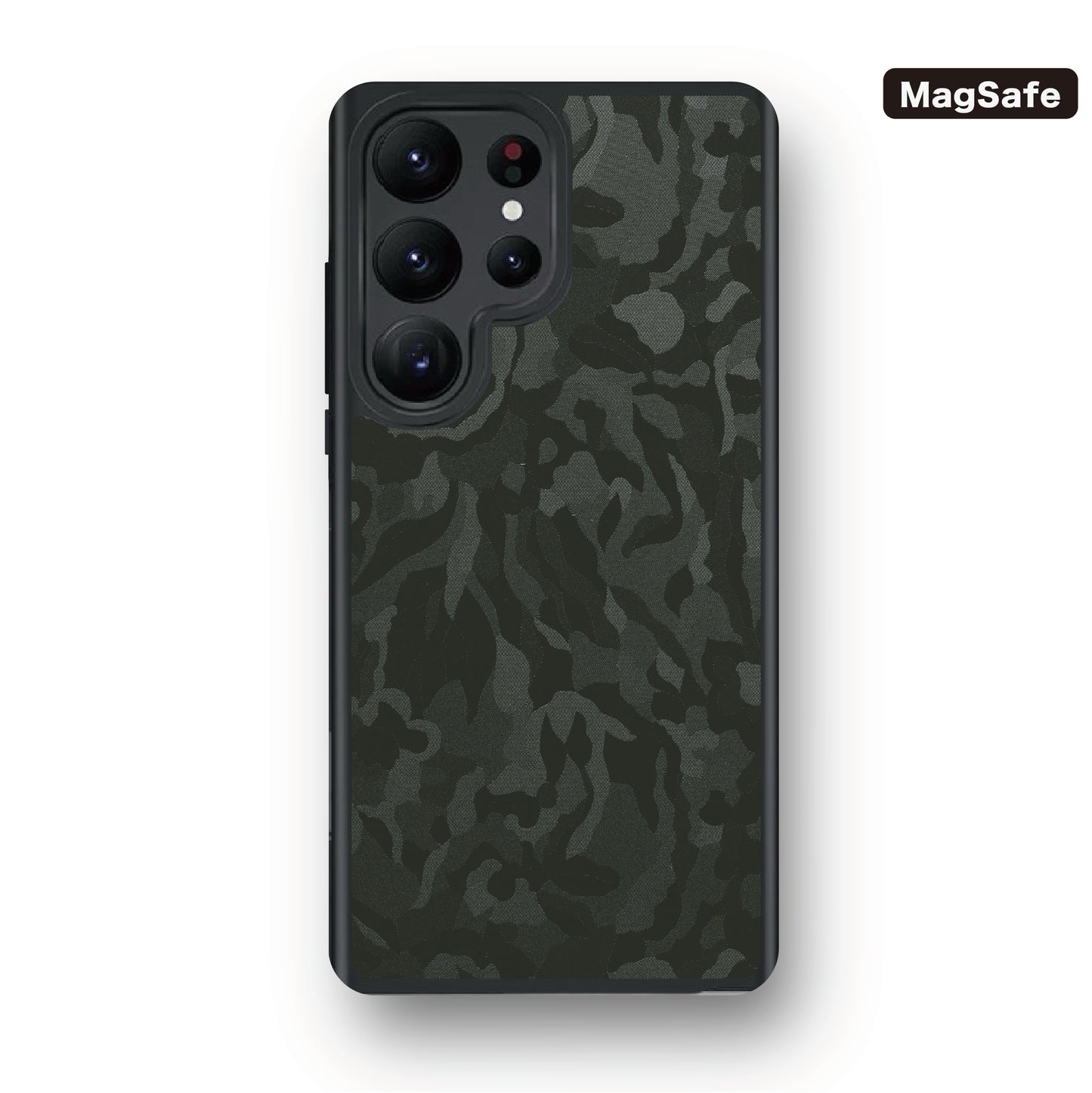 Airfilm品牌 - Defender Magsafe Case Green Camouflage 軍綠迷彩