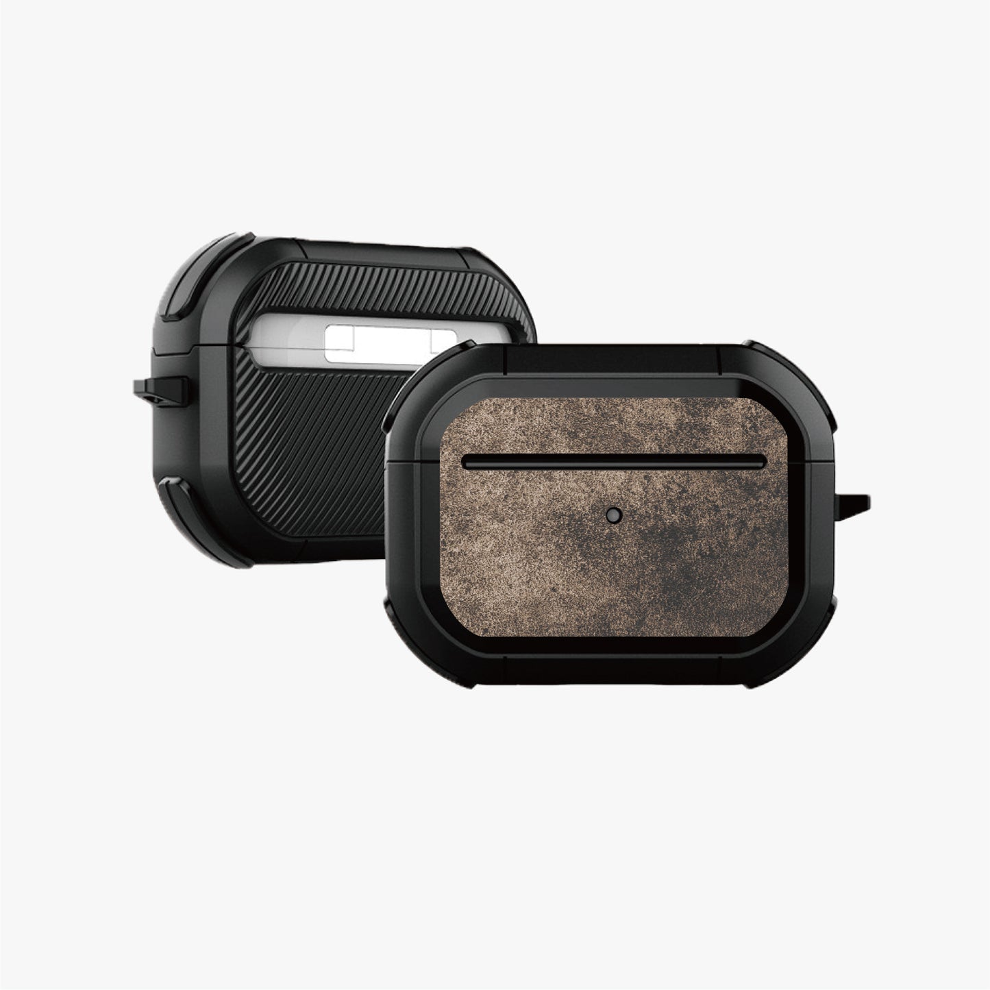 Airfilm品牌 -金屬鐵鏽 軍規防摔耳機保護殻|Airpods 4