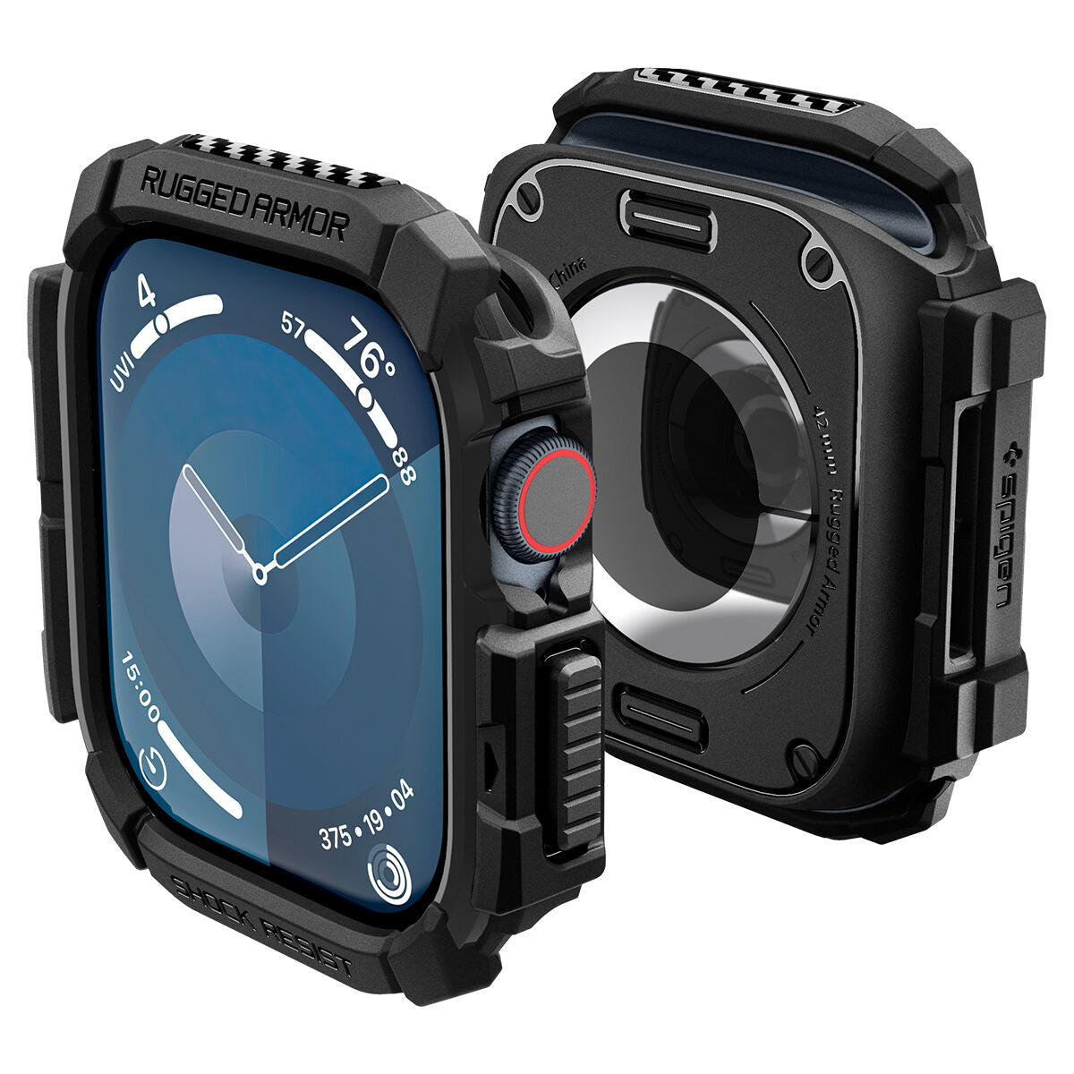 Spigen品牌 -Rugged Armor(黑色)|Apple Watch Series 11/10
