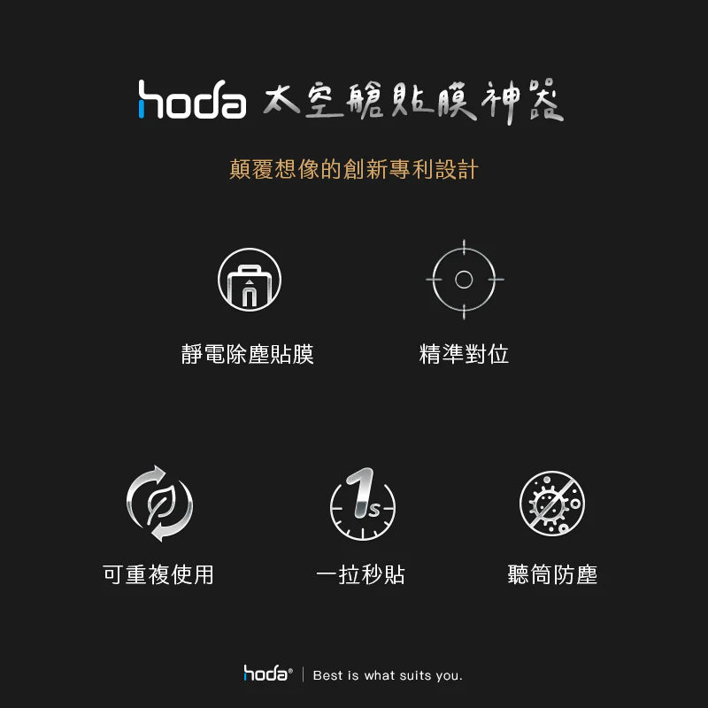 Hoda品牌 - 防窺玻璃保護貼｜iPhone 16e