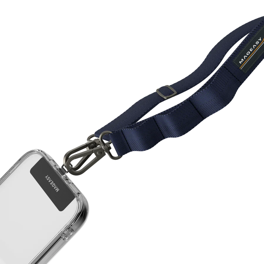 Mageasy品牌 - 20mm Strap 掛繩/掛繩片組 (藍色)