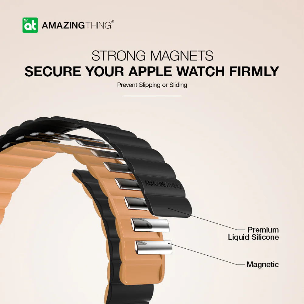 Amazingthing 品牌 - Moothie Pro Mag 磁石錶帶｜Apple Watch 38/ 40 / 41 / 42 / 44 /45 / 46 / 49 mm