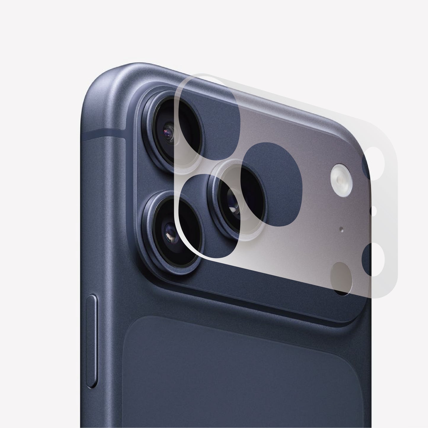 全滿版鏡頭底座貼(磨砂透明) | iPhone17 Pro 系列