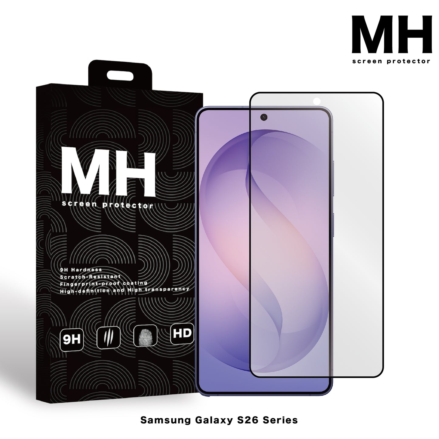 MH品牌 - 電競磨砂玻璃保護貼｜S26系列