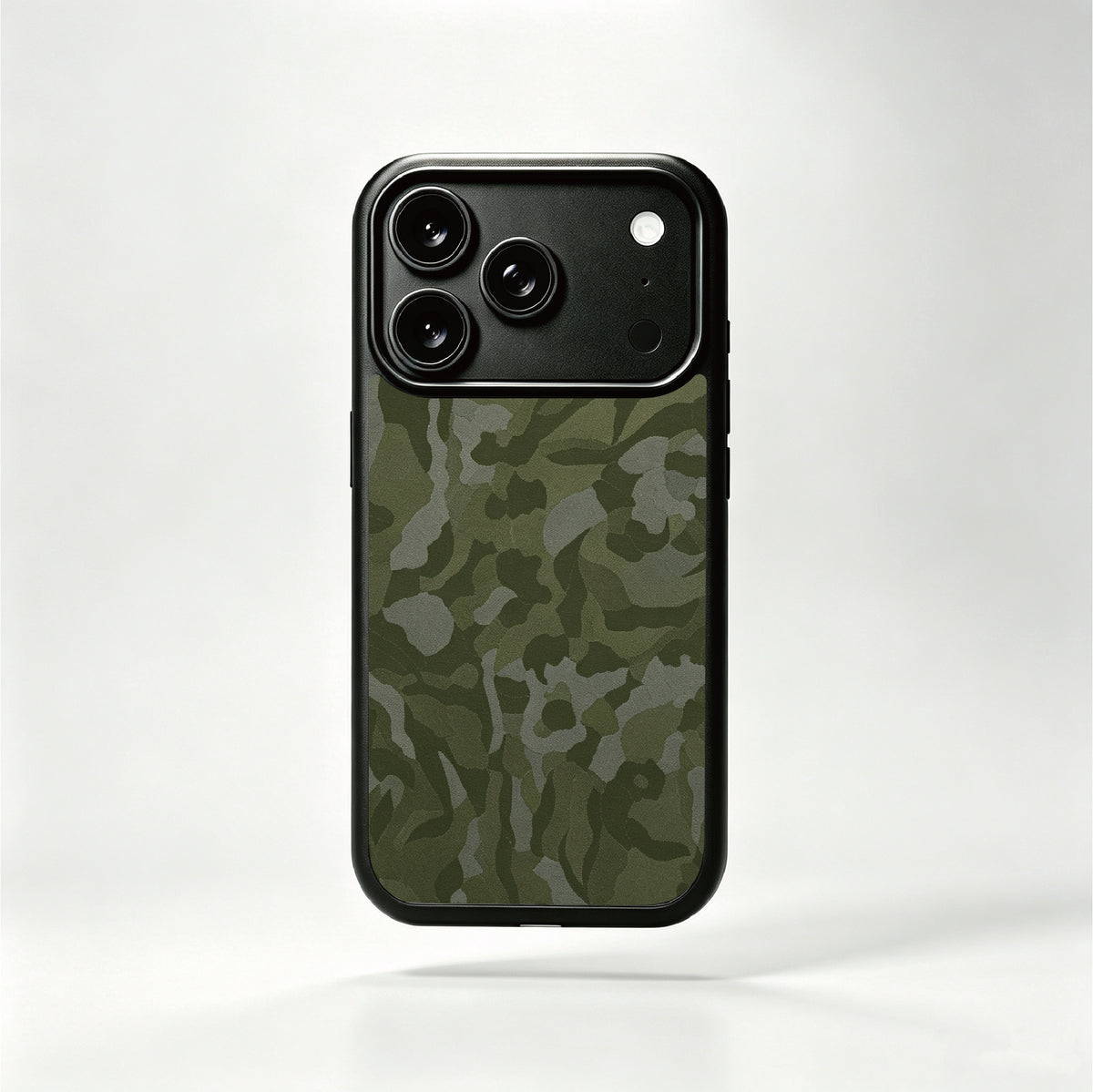 Airfilm品牌 - MagSafe軍綠迷彩 磁吸手機殻