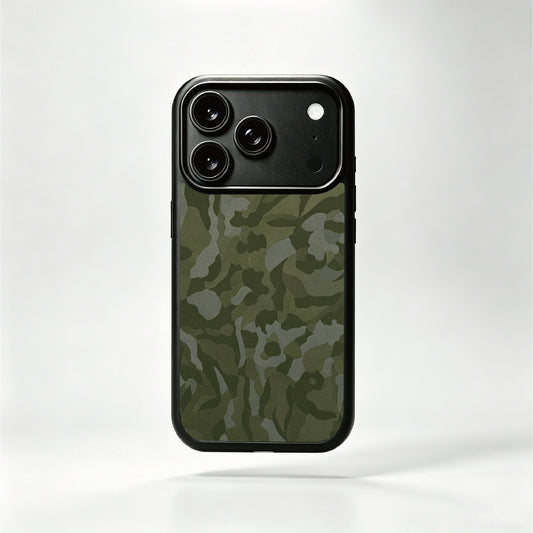 Airfilm品牌 - MagSafe軍綠迷彩 磁吸手機殻
