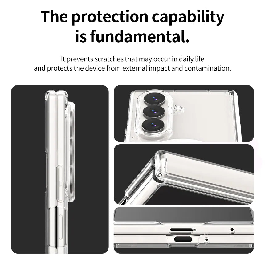 Araree品牌 - Duple 360 M MagSafe 磁吸防撞透明保護殼｜Z Fold8 Ultra