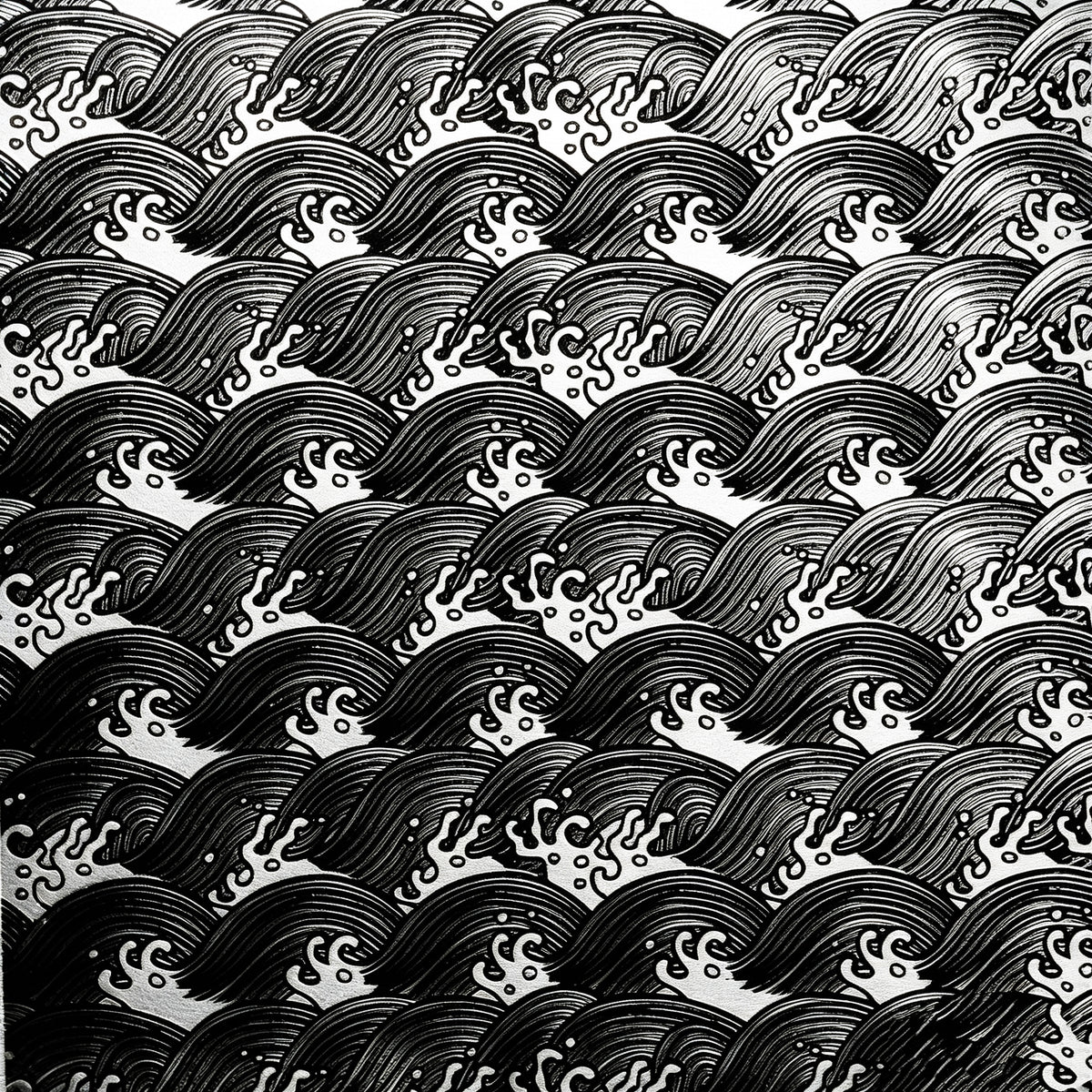 波濤海浪 Tossed sea waves
