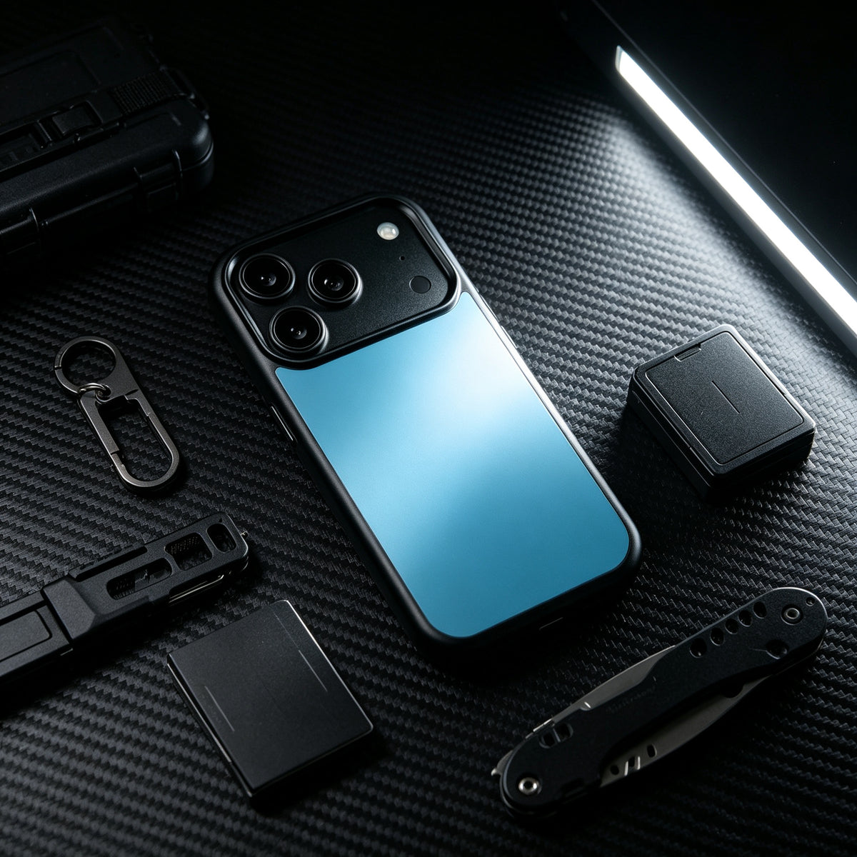 Airfilm品牌 - MagSafe Ice Blue冰川藍 磁吸手機殻