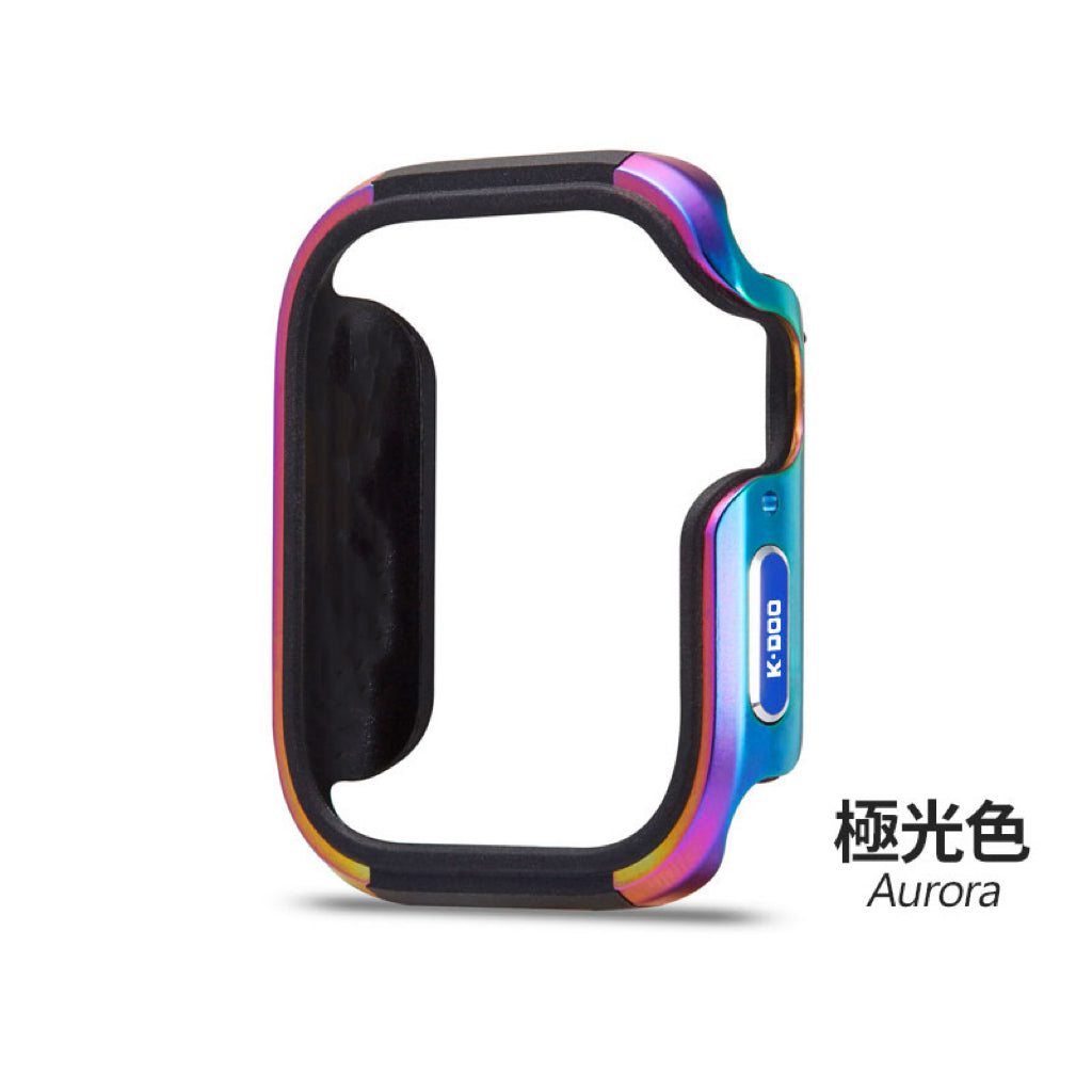 Kzdoo品牌 - 金屬邊框防護殻｜Apple Watch 44 / 45 mm