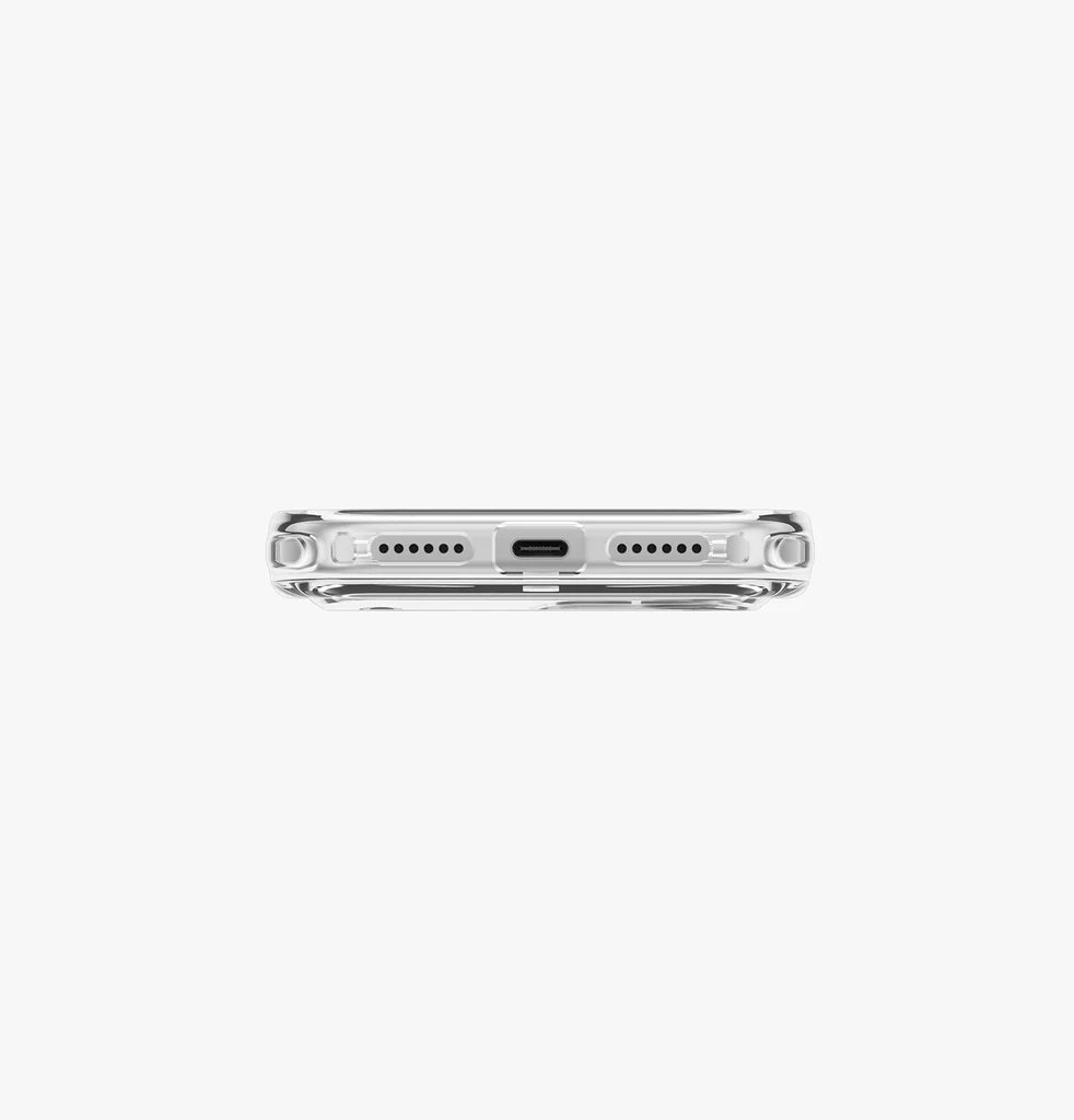 UNIQ品牌 - LifePro Xtreme Clear MagClick™ 防護殻(有按鈕版本，透明)